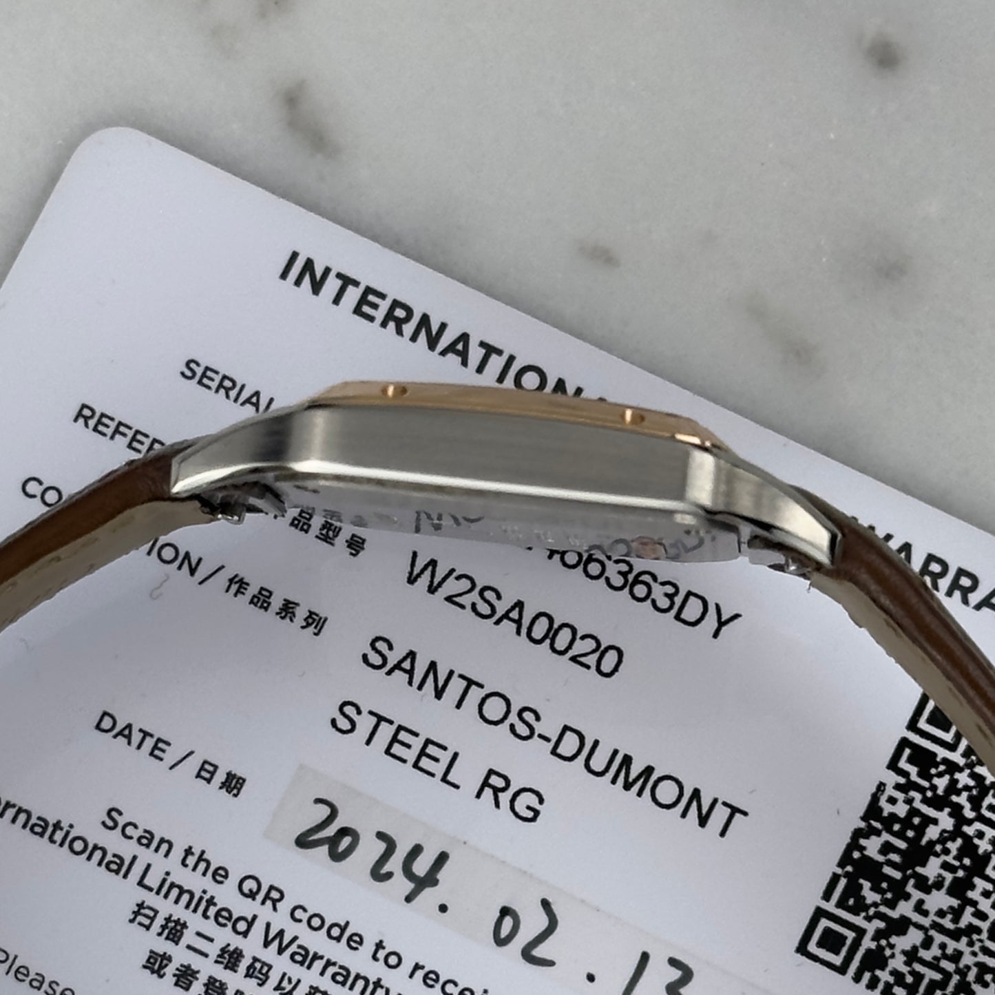 2024 Cartier Santos Dumont Small | W2SA0020 | Full Set