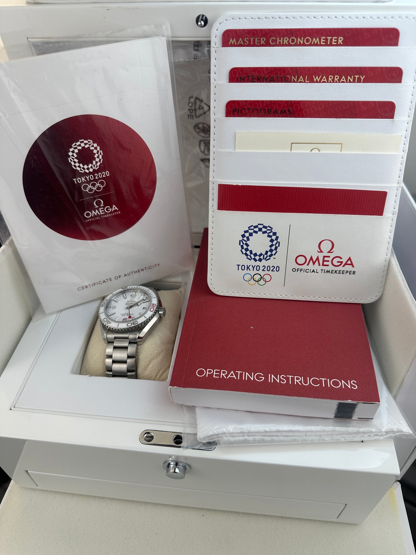 Omega Seamaster 600M Tokyo 2020 Limited Edition, 522.33.40.20.04.001 | Full Set