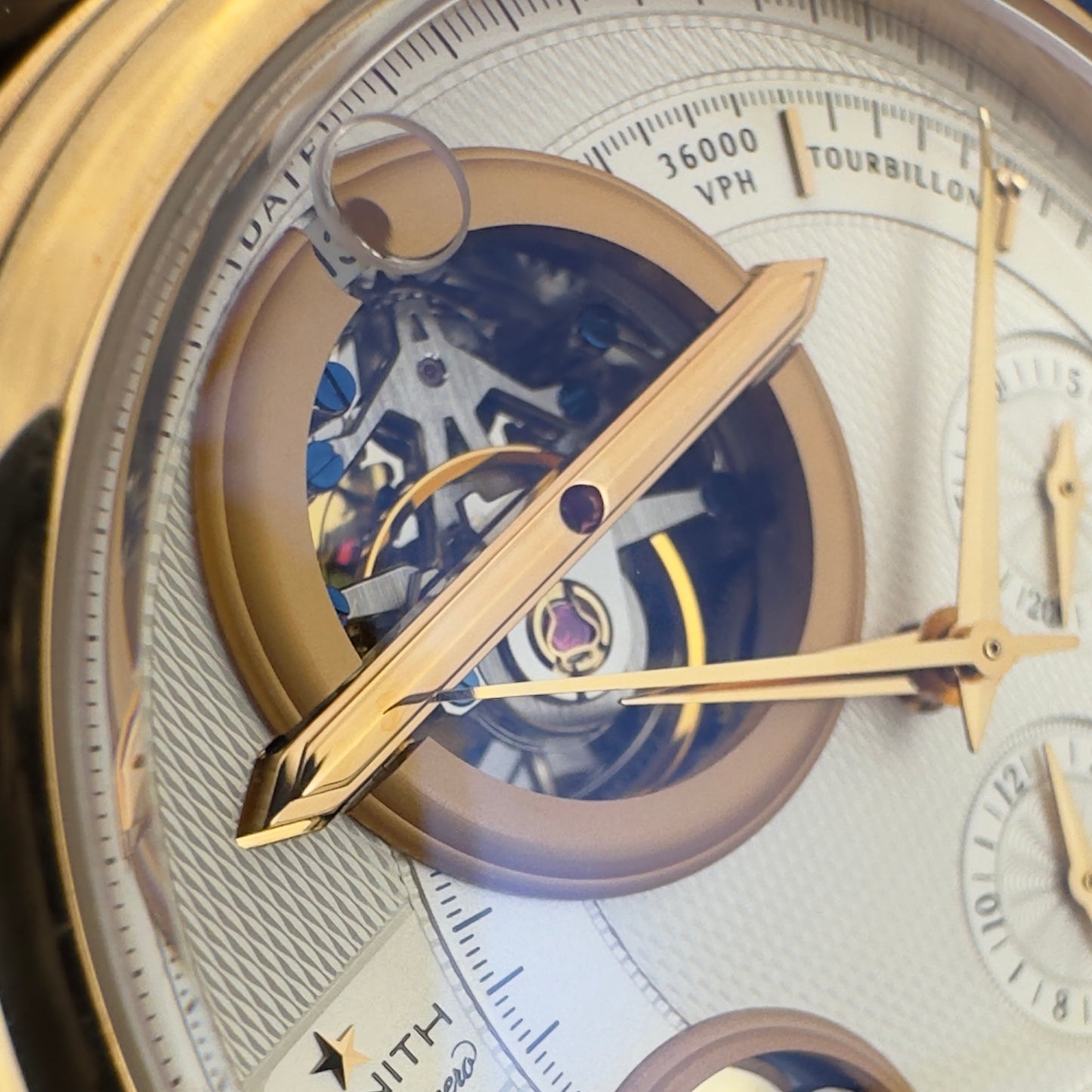 2008 Zenith El Primero Chronomaster Tourbillon Moonphase Rose Gold | 18.1260.4034-02.C505 | Full Set