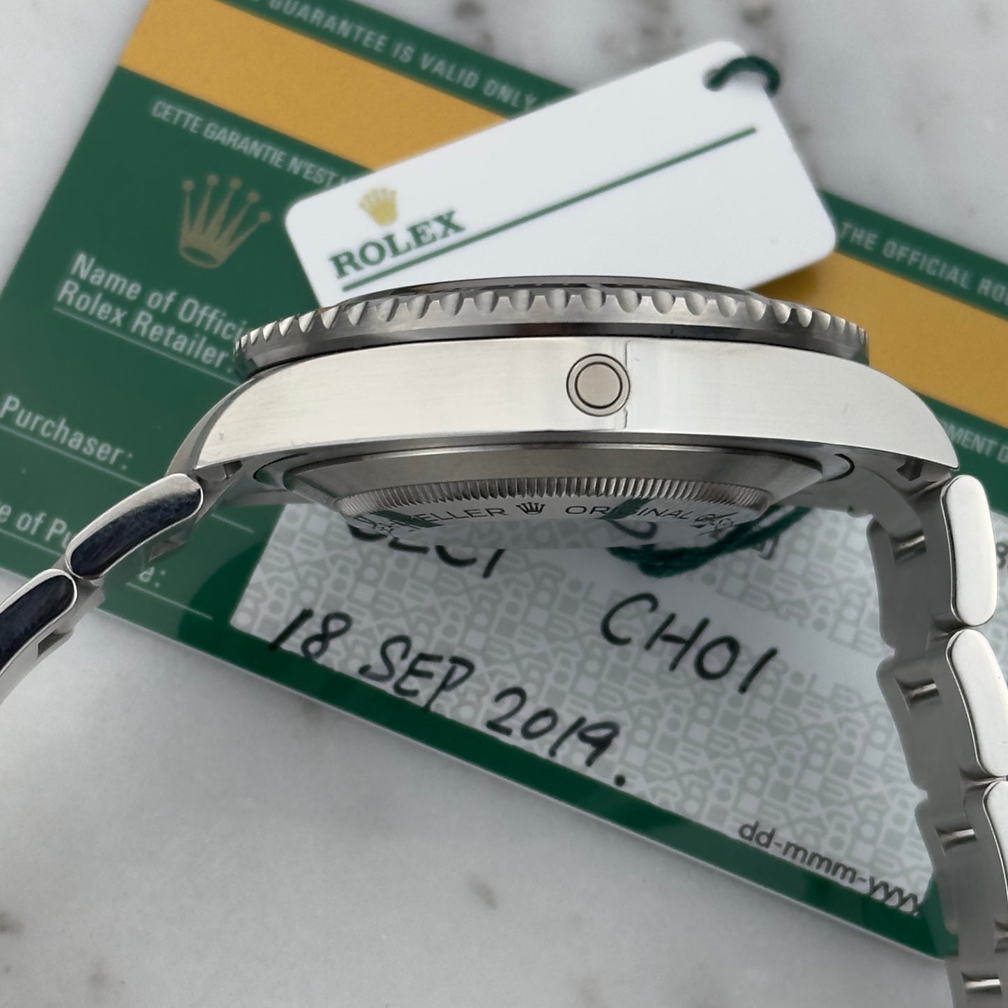 2019 Rolex Sea-Dweller | 126600 | Card