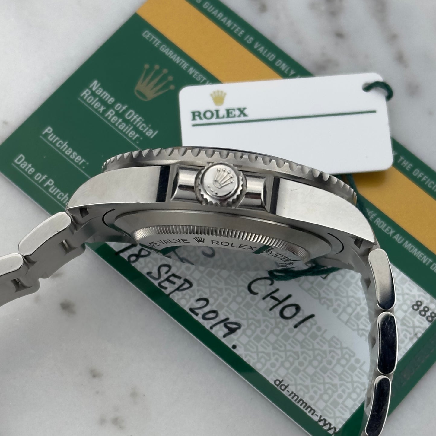 2019 Rolex Sea-Dweller | 126600 | Card