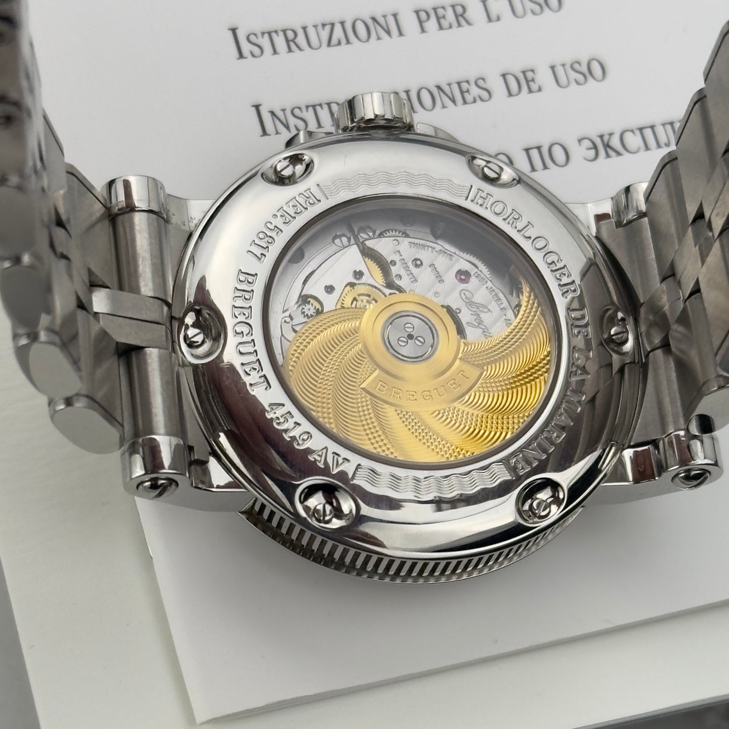 2013 Breguet Marine | 5817st/12/sv0 | Full Set