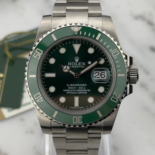 2011 Rolex Submariner Date "Hulk" | 116610LV | With Card