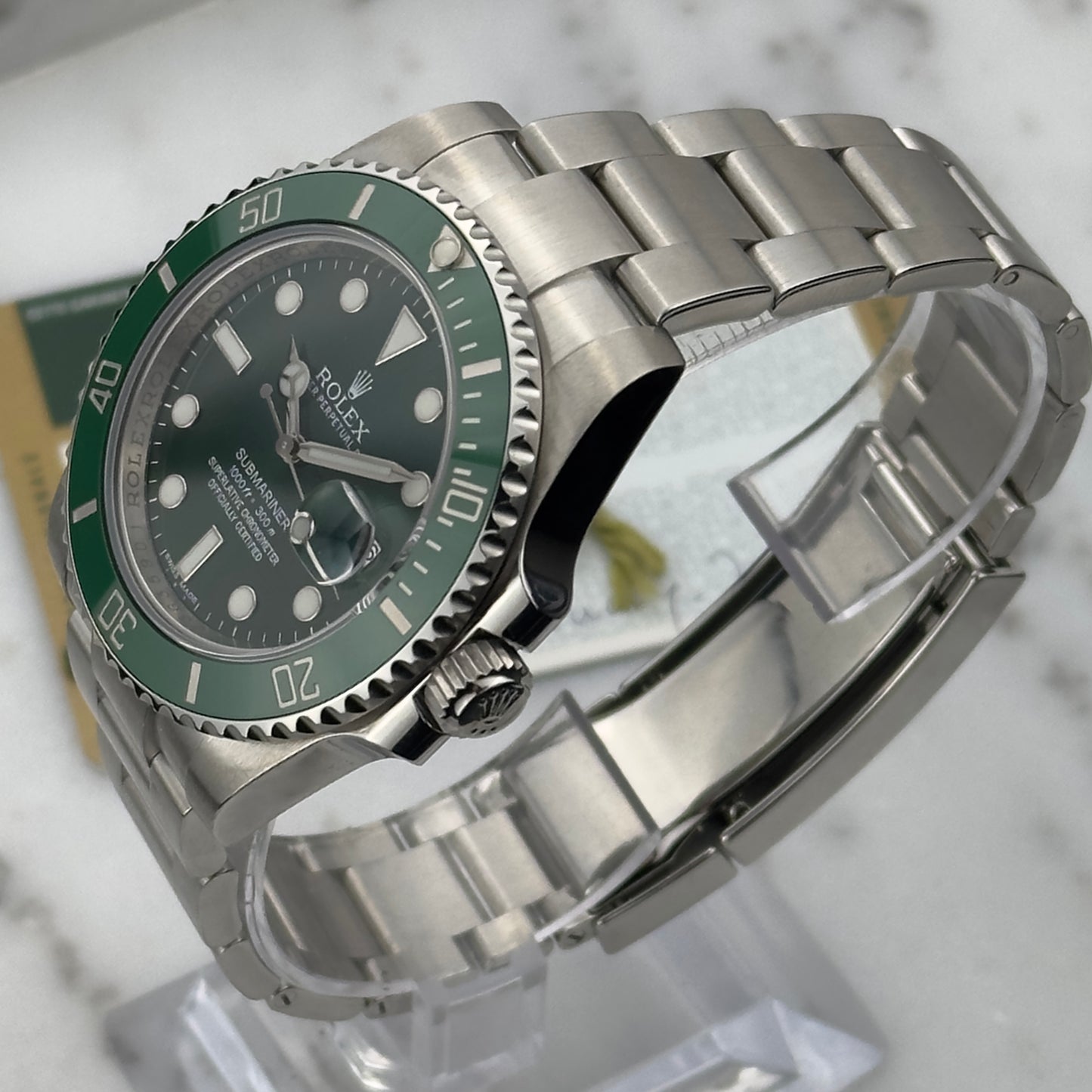 2011 Rolex Submariner Date "Hulk" | 116610LV | With Card