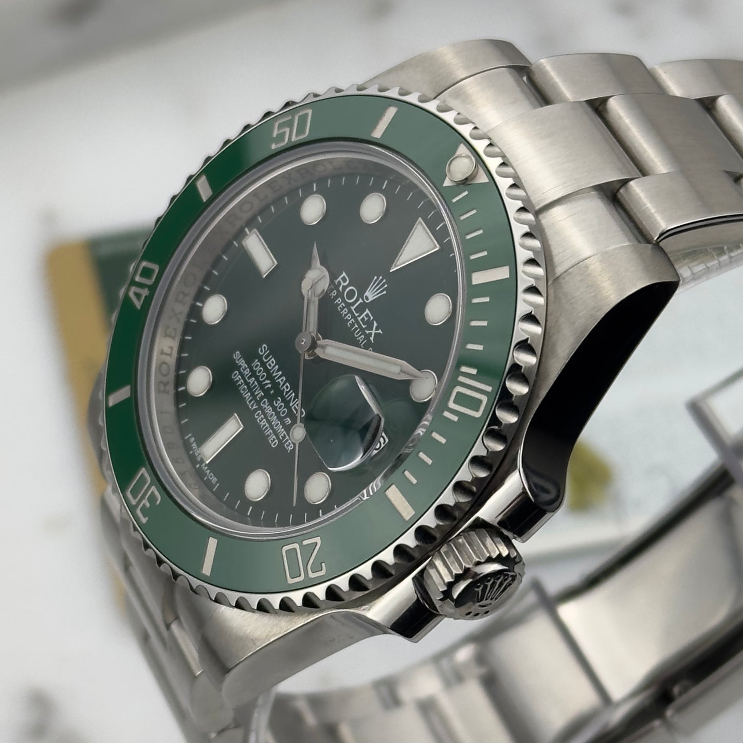 2011 Rolex Submariner Date "Hulk" | 116610LV | With Card