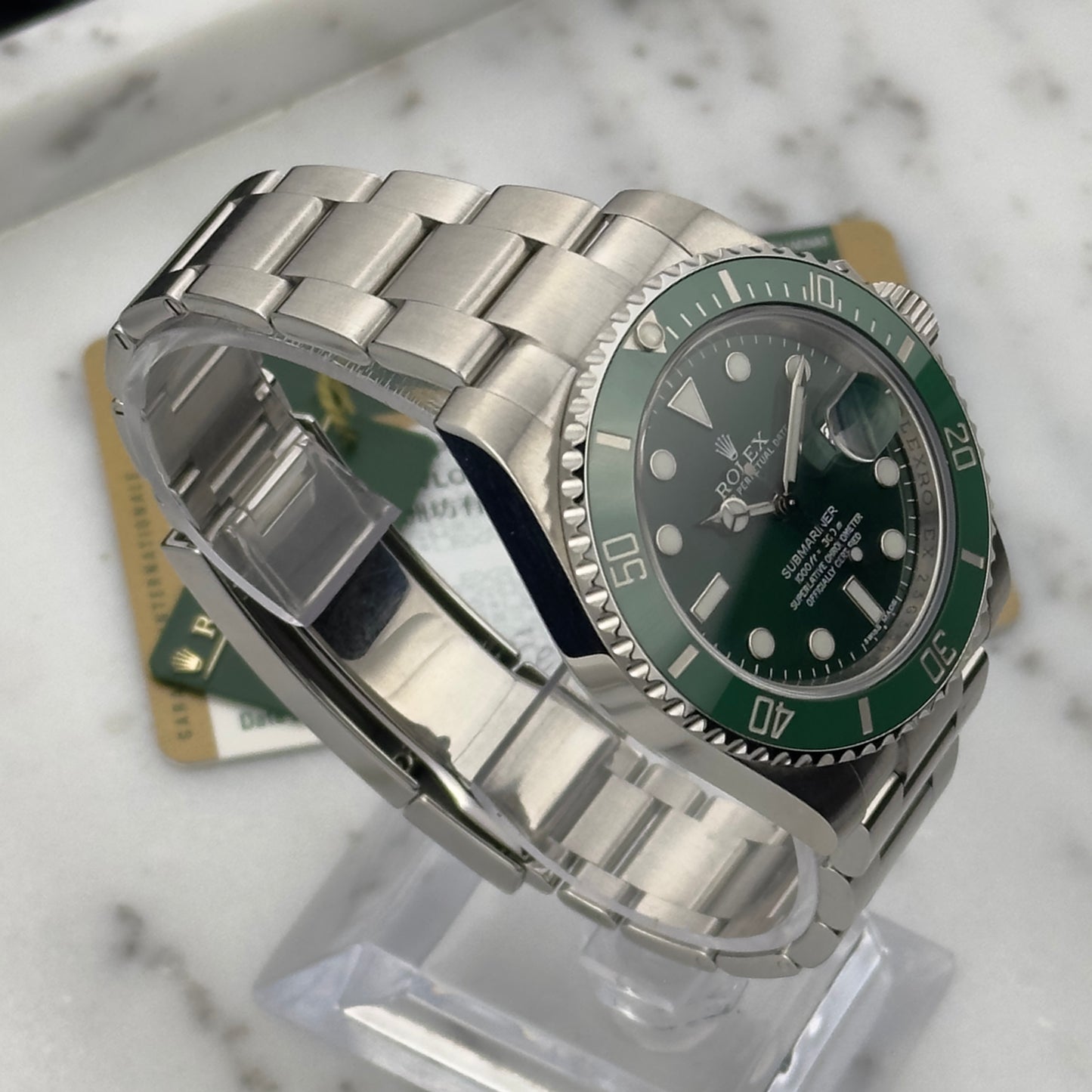 2011 Rolex Submariner Date "Hulk" | 116610LV | With Card