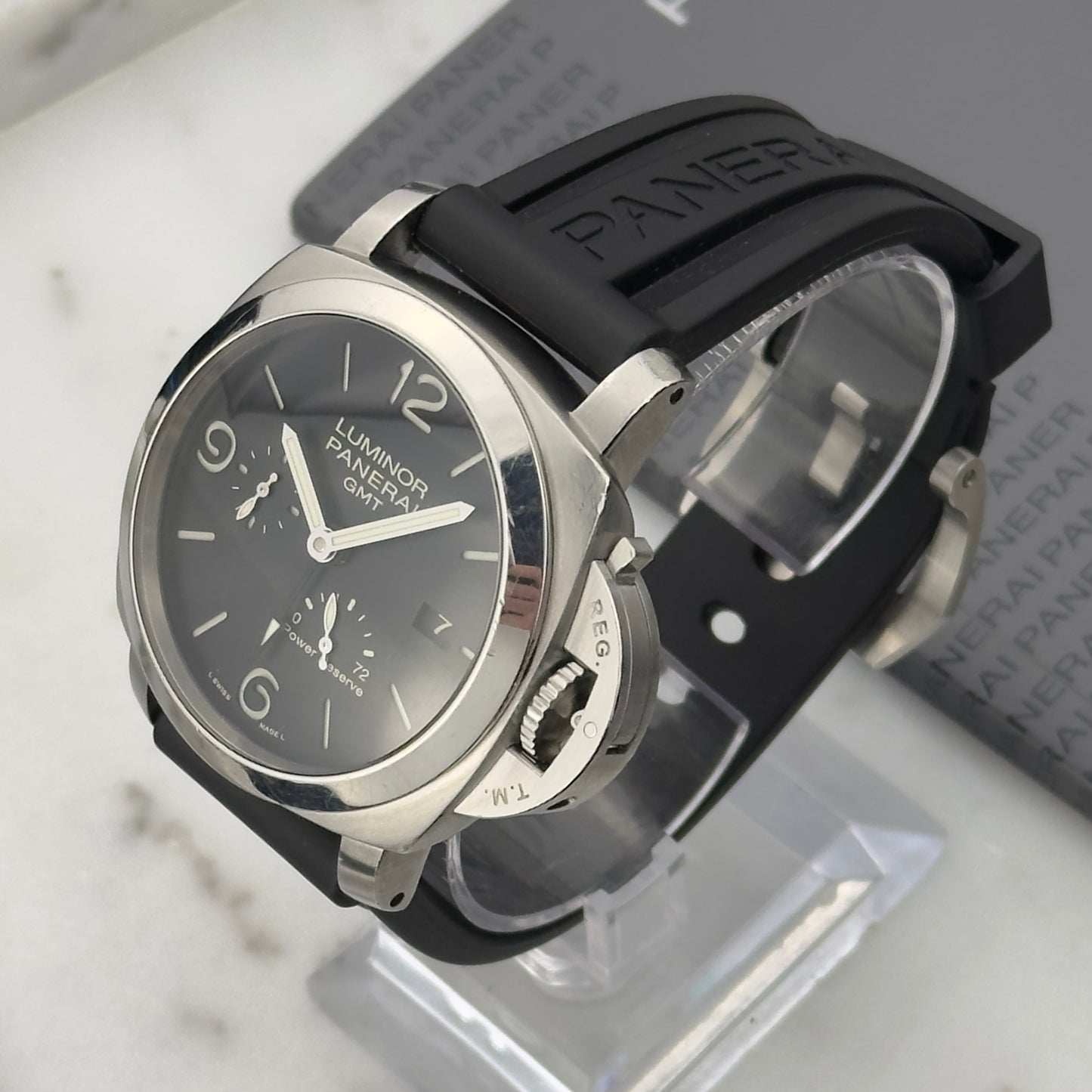 Panerai Luminor 1950 3 Days GMT Power Reserve | PAM00321 | With Papers