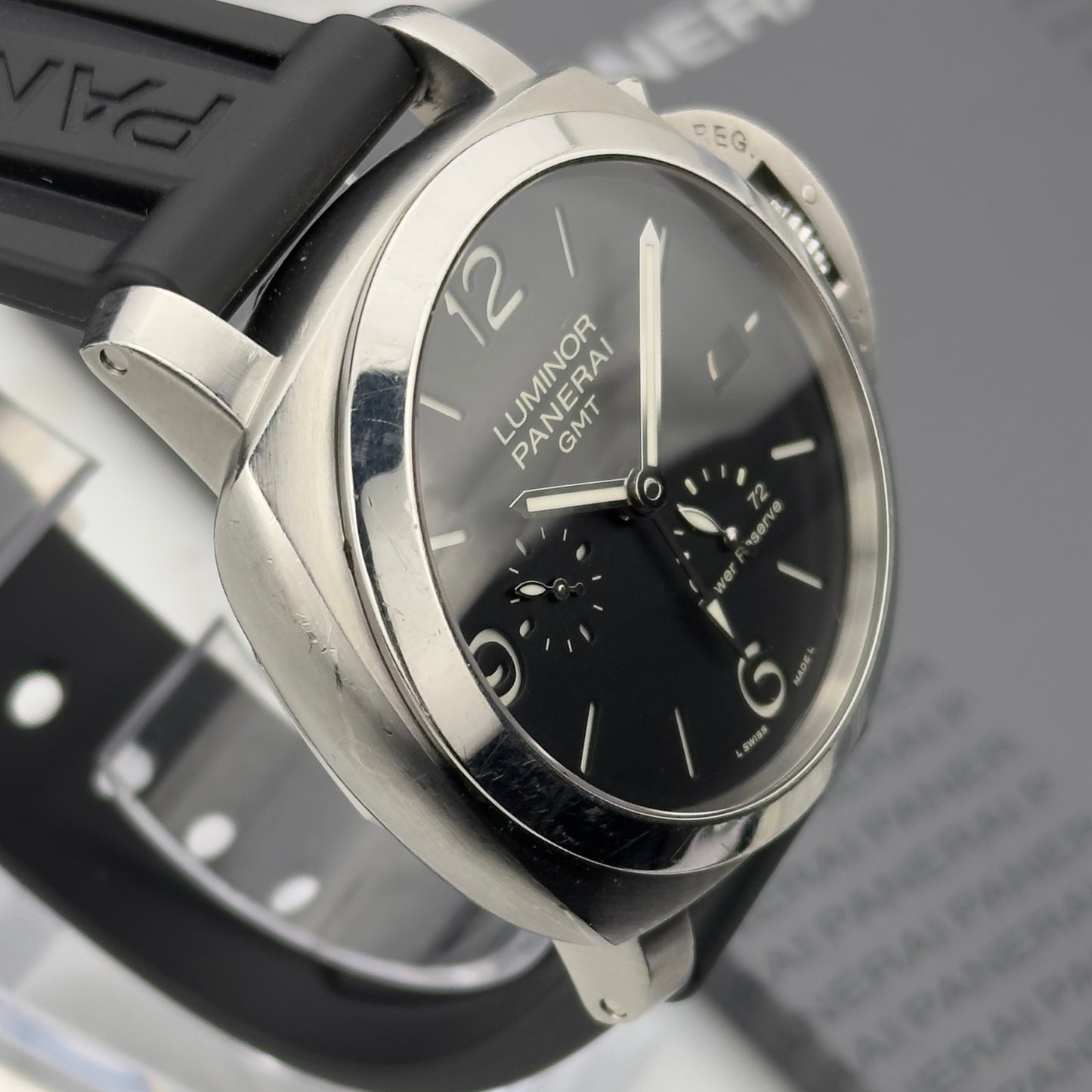 Panerai Luminor 1950 3 Days GMT Power Reserve | PAM00321 | With Papers