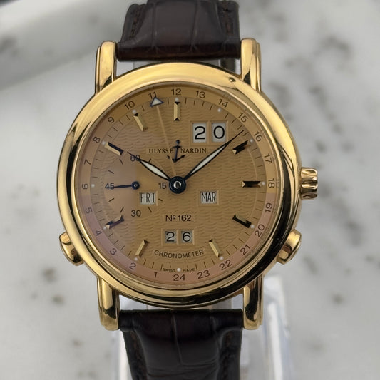 Ulysse Nardin Rose Gold Perpetual GMT | 322-66 | With Box