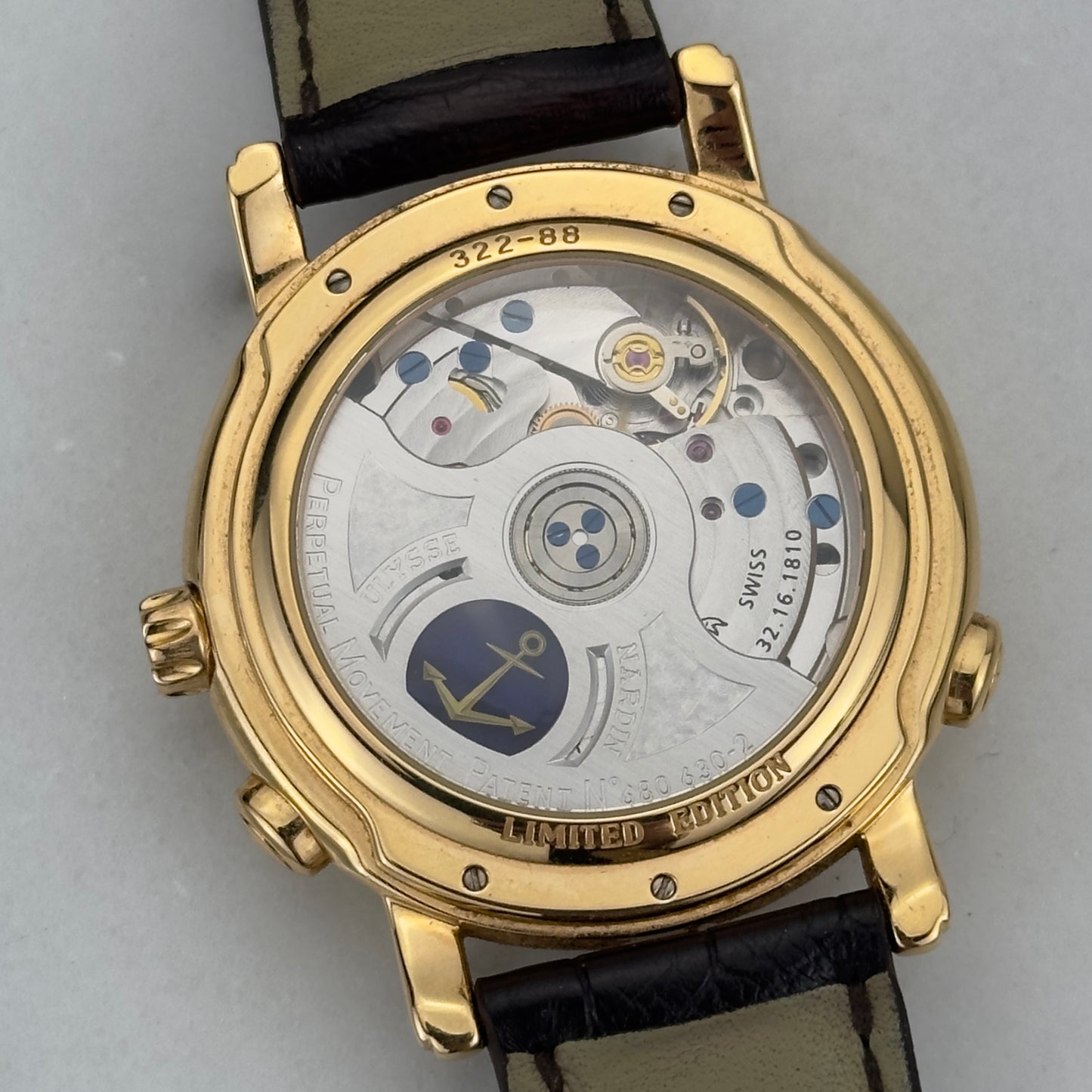 Ulysse Nardin Rose Gold Perpetual GMT | 322-66 | With Box