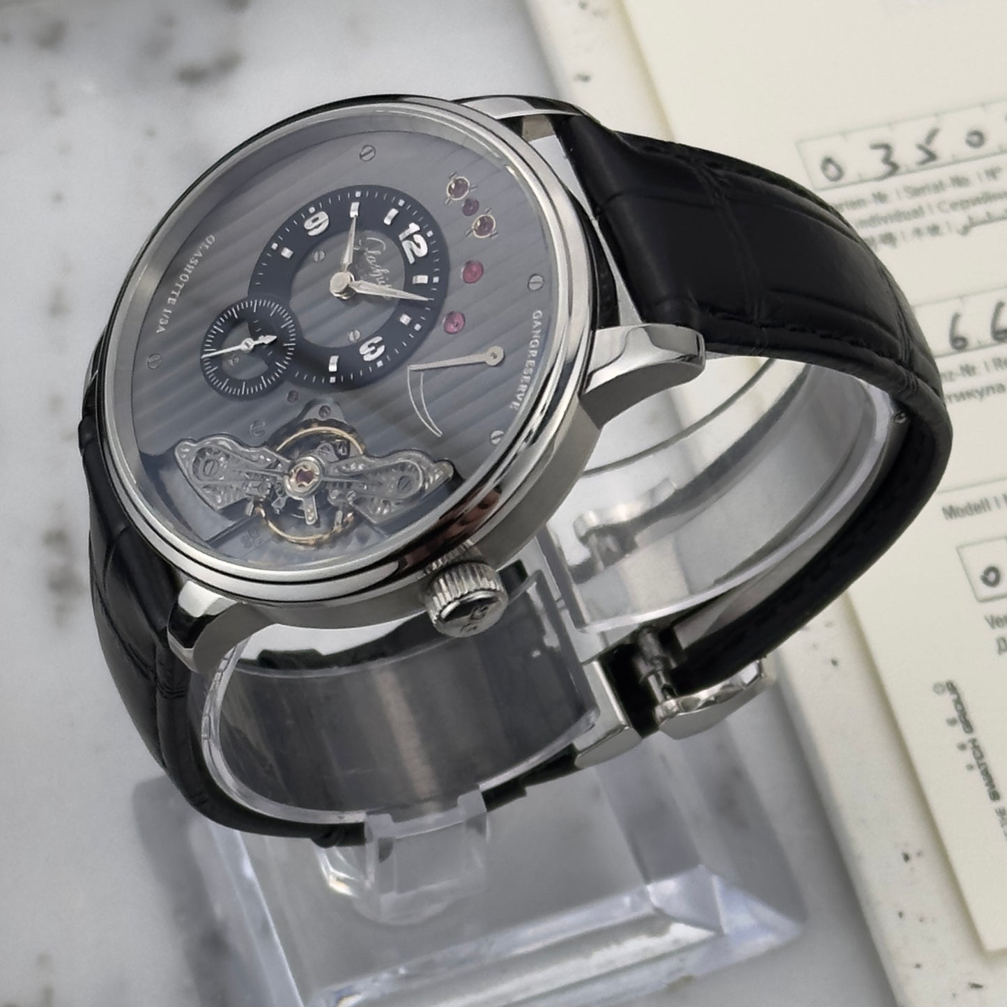 2024 Glashütte Original PanoInverse | 1-66-06-04-22-05 | Full Set