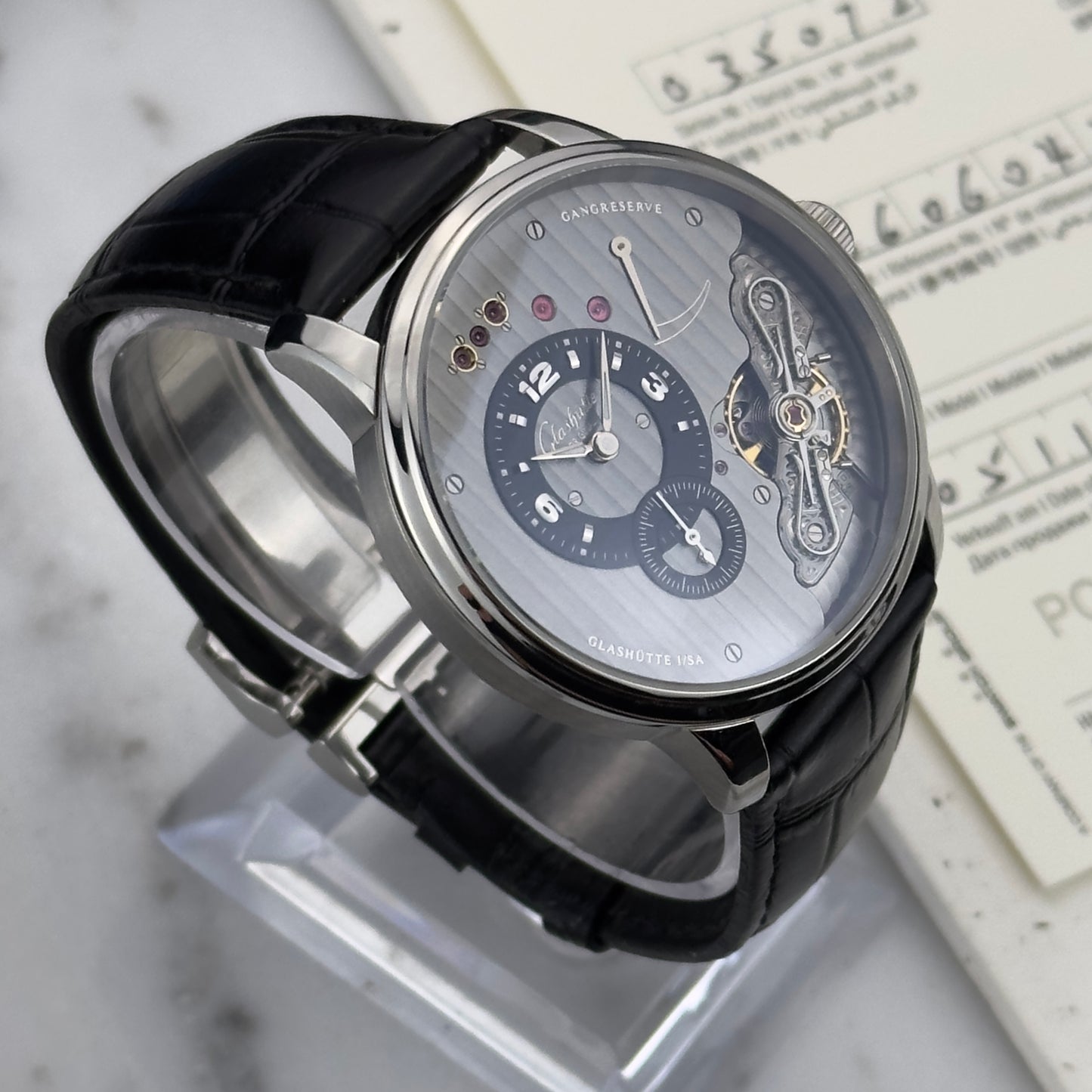 2024 Glashütte Original PanoInverse | 1-66-06-04-22-05 | Full Set