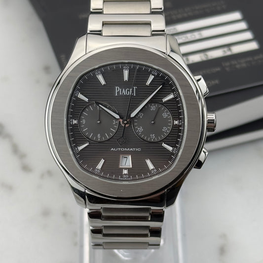 2023 Piaget Polo S Chronograph Grey | G0A42005 | Full Set