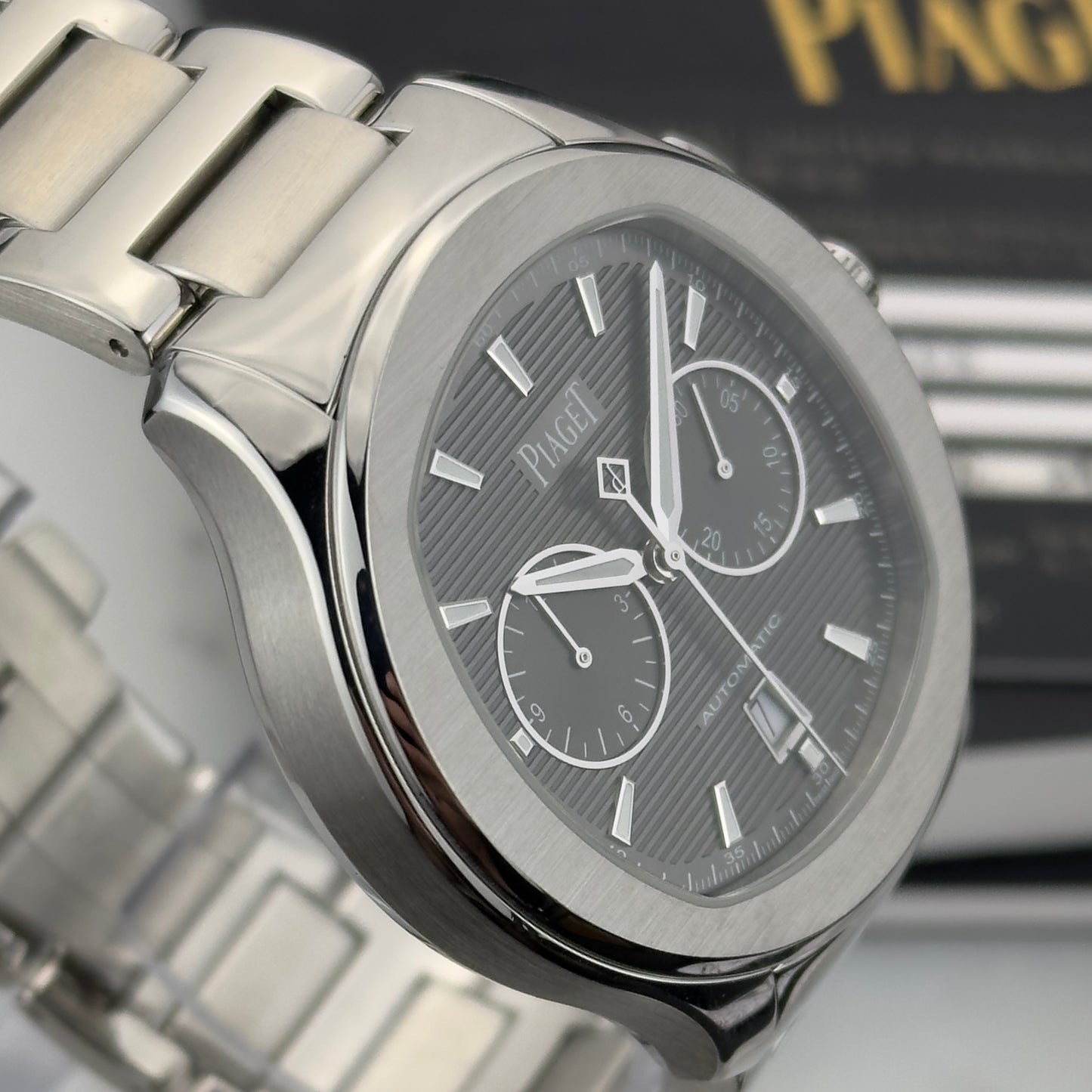 2023 Piaget Polo S Chronograph Grey | G0A42005 | Full Set