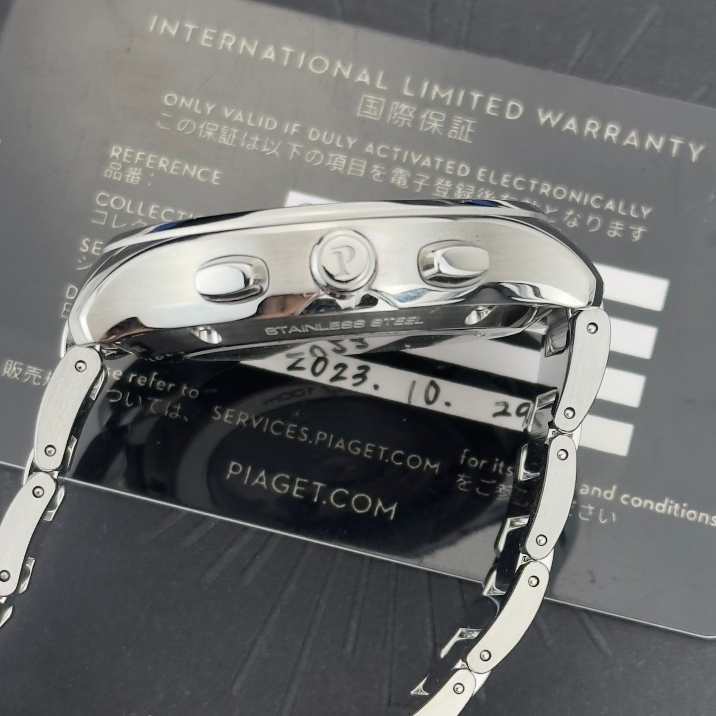 2023 Piaget Polo S Chronograph Grey | G0A42005 | Full Set