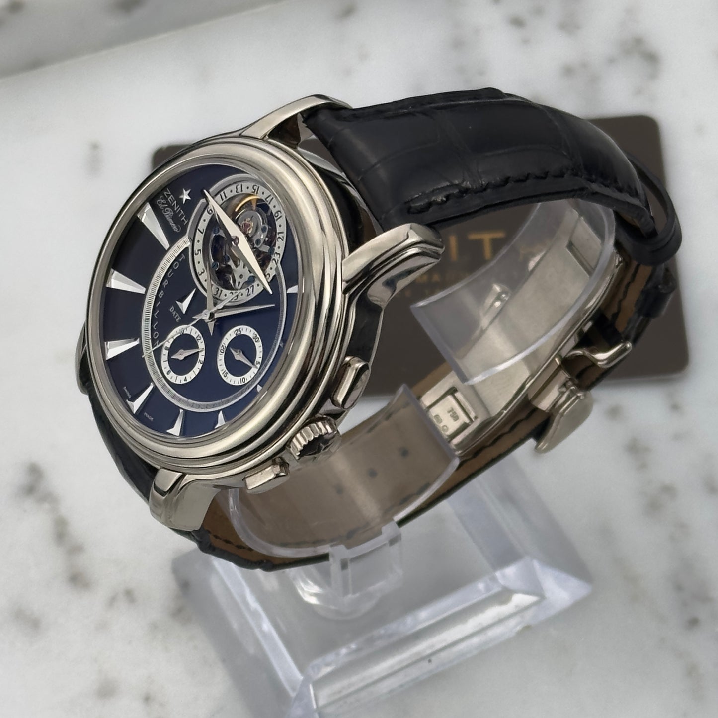 2006 Zenith El Primero Chronomaster Tourbillon White Gold | 65.1260.4005/21.C505 | Full Set