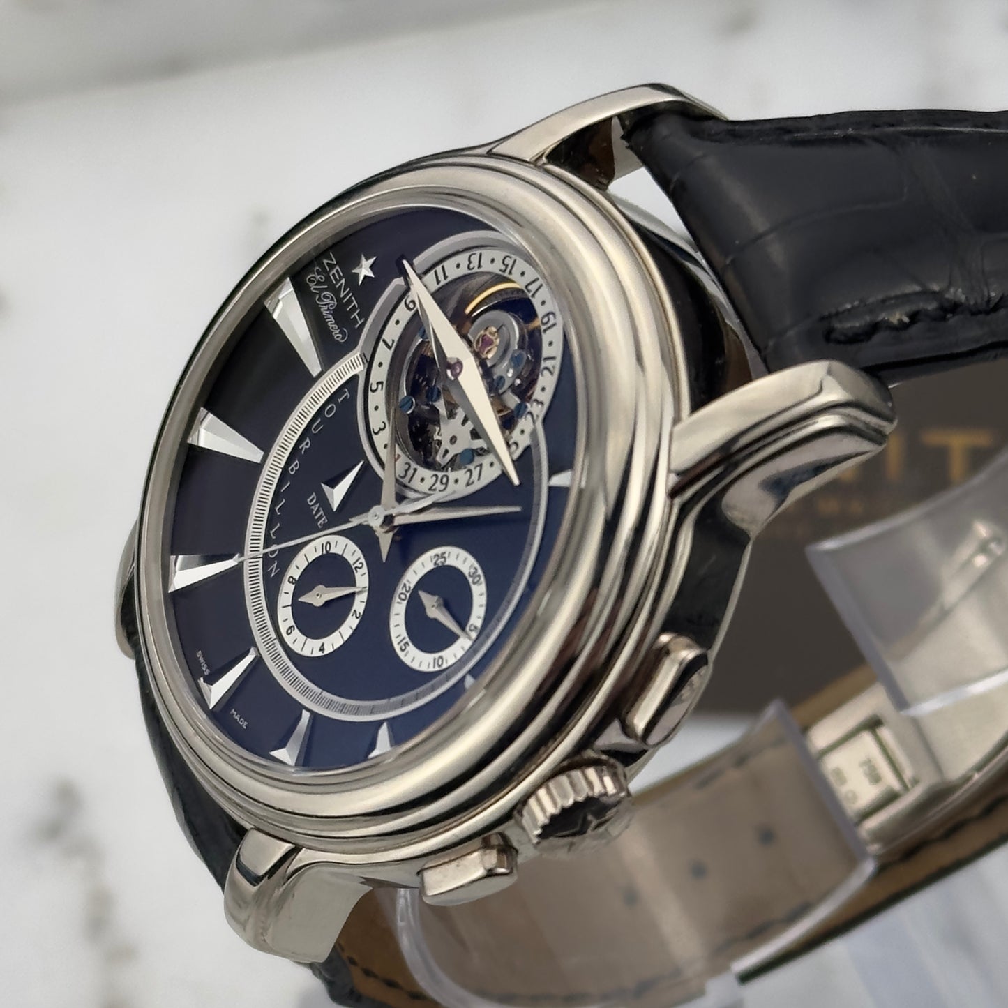 2006 Zenith El Primero Chronomaster Tourbillon White Gold | 65.1260.4005/21.C505 | Full Set