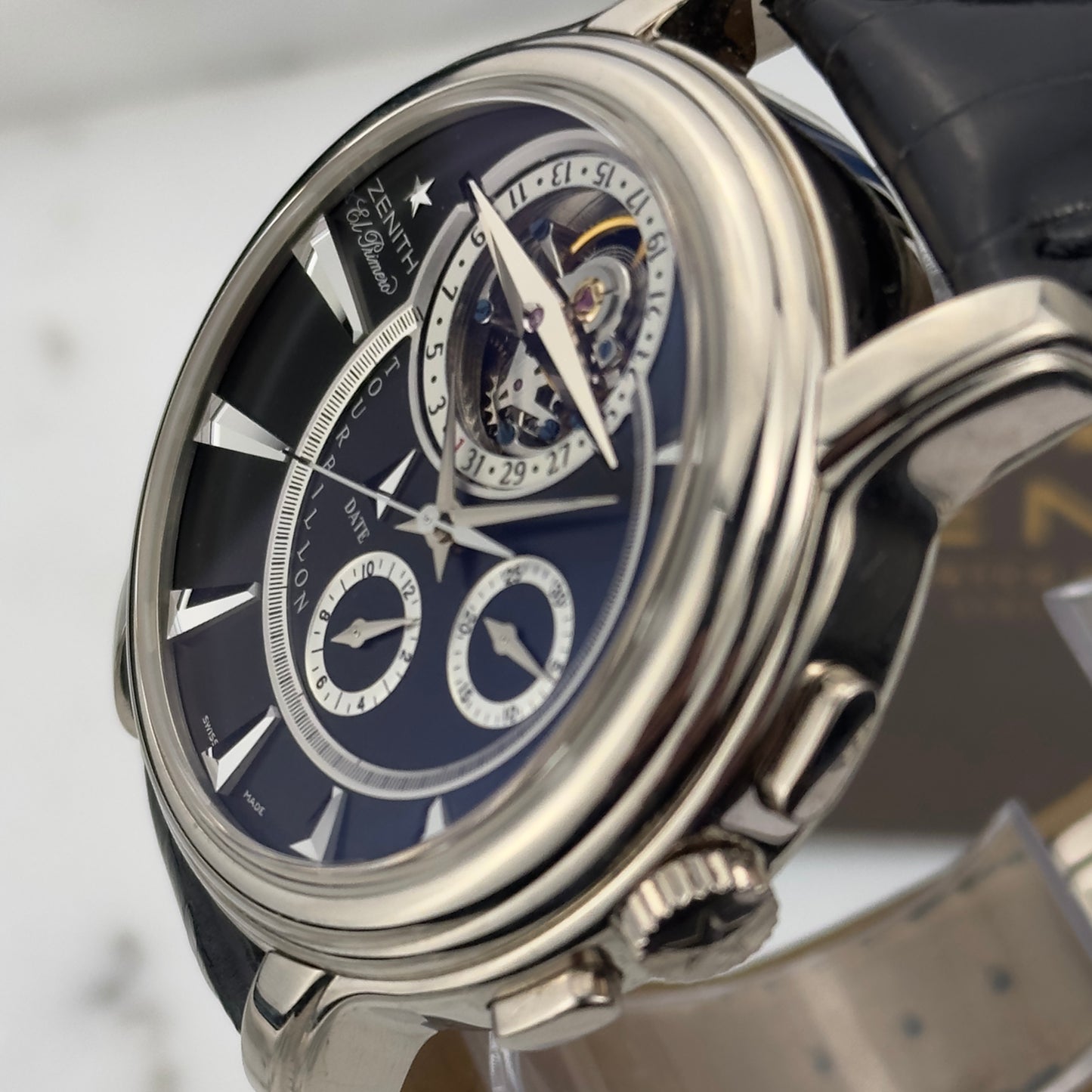 2006 Zenith El Primero Chronomaster Tourbillon White Gold | 65.1260.4005/21.C505 | Full Set