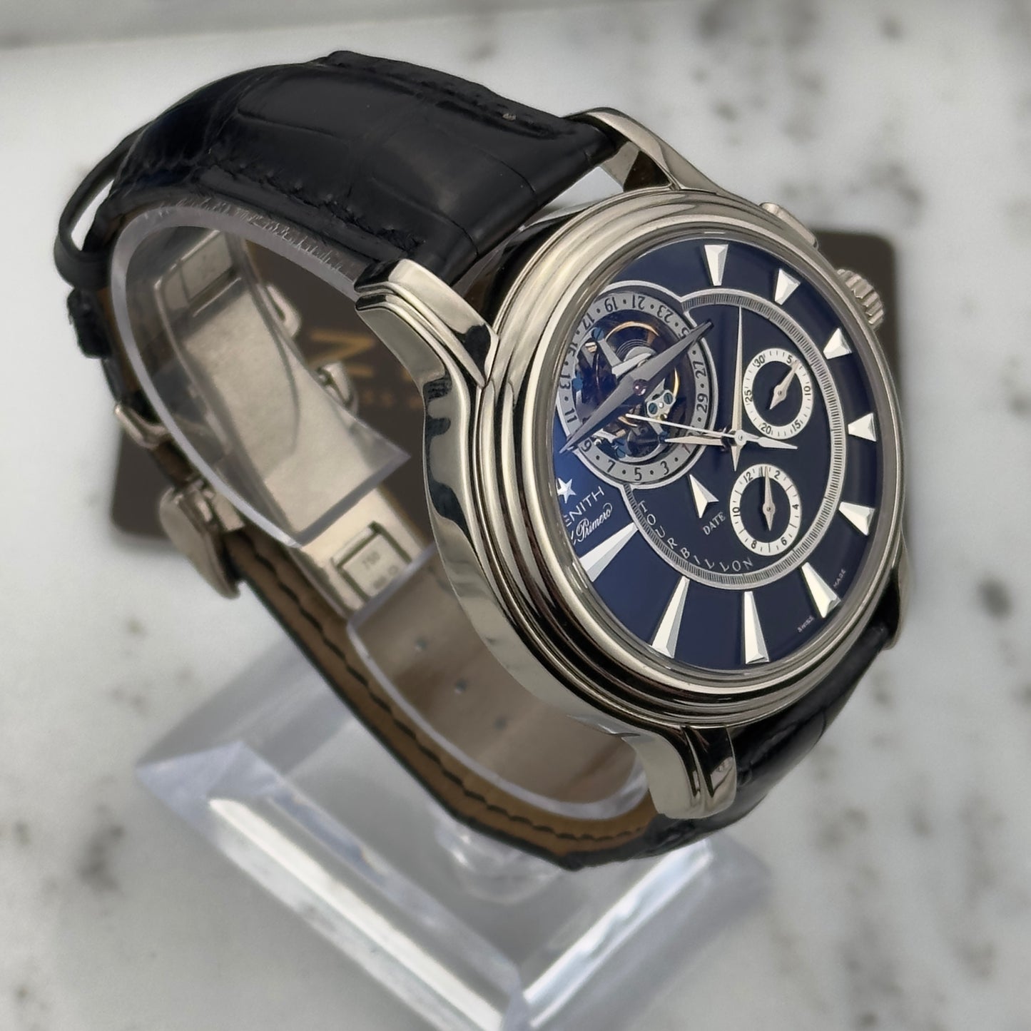 2006 Zenith El Primero Chronomaster Tourbillon White Gold | 65.1260.4005/21.C505 | Full Set