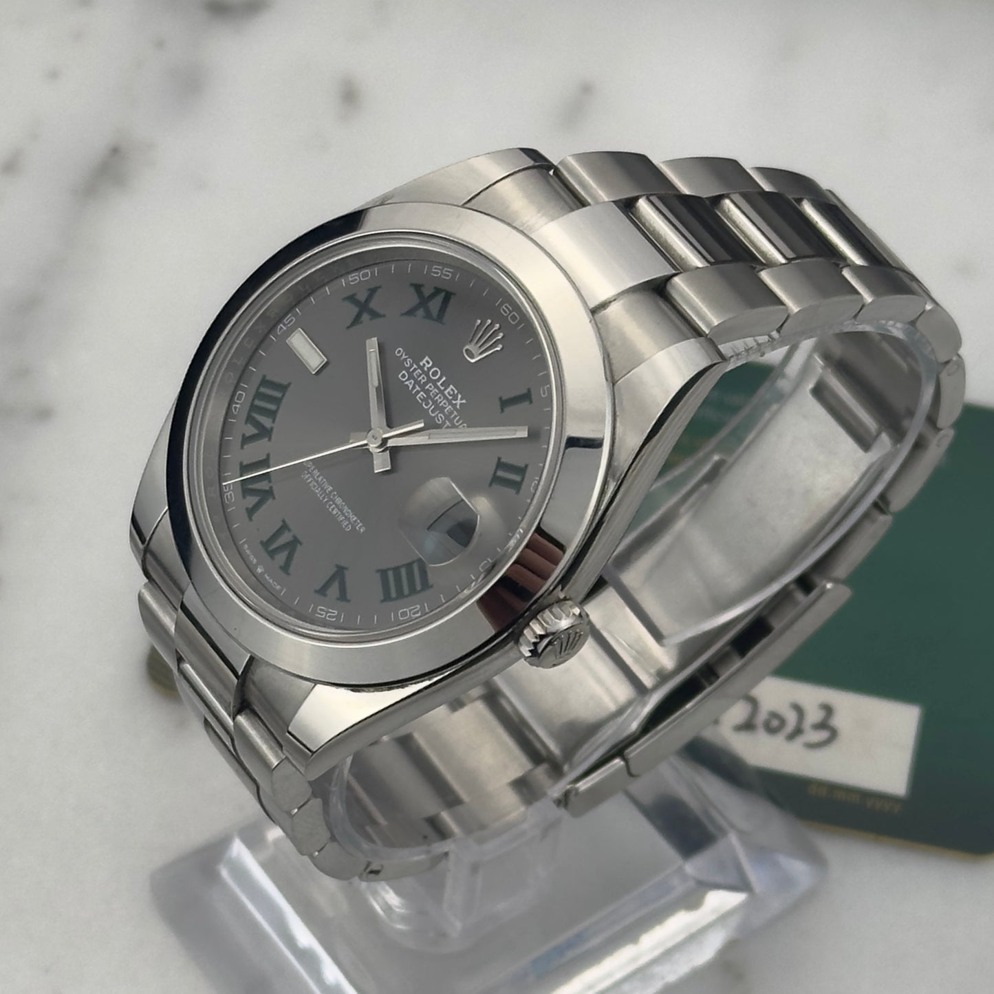 2023 Rolex Datejust 41 Wimbledon | 126300 | With Card