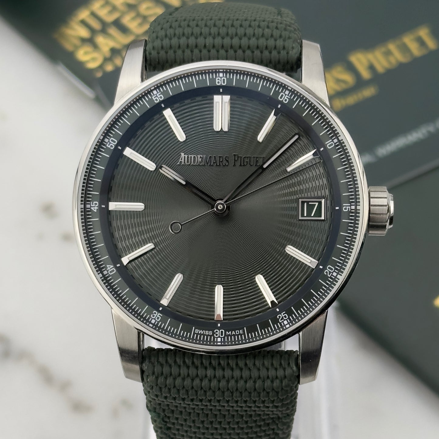 2024 Audemars Piguet Code 11.59 Green | 15210ST.OO.A056KB.01 | Full Set