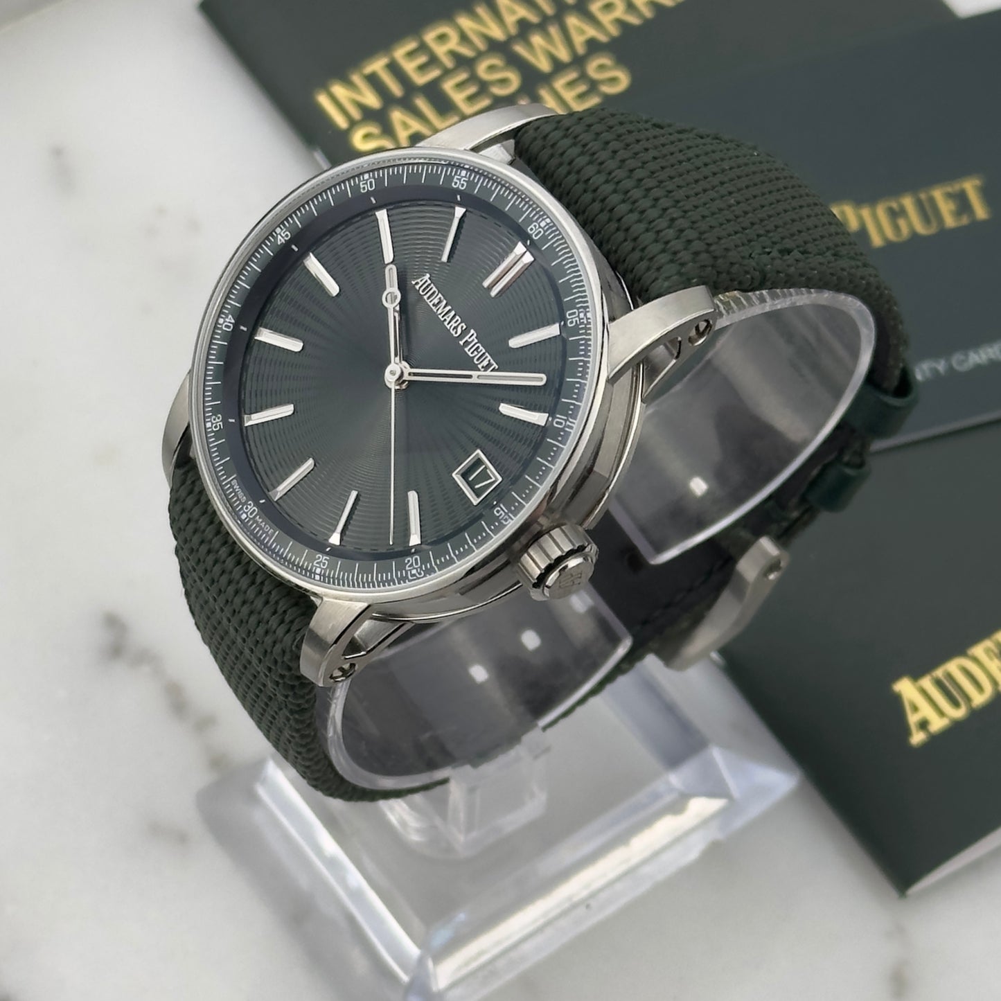 2024 Audemars Piguet Code 11.59 Green | 15210ST.OO.A056KB.01 | Full Set