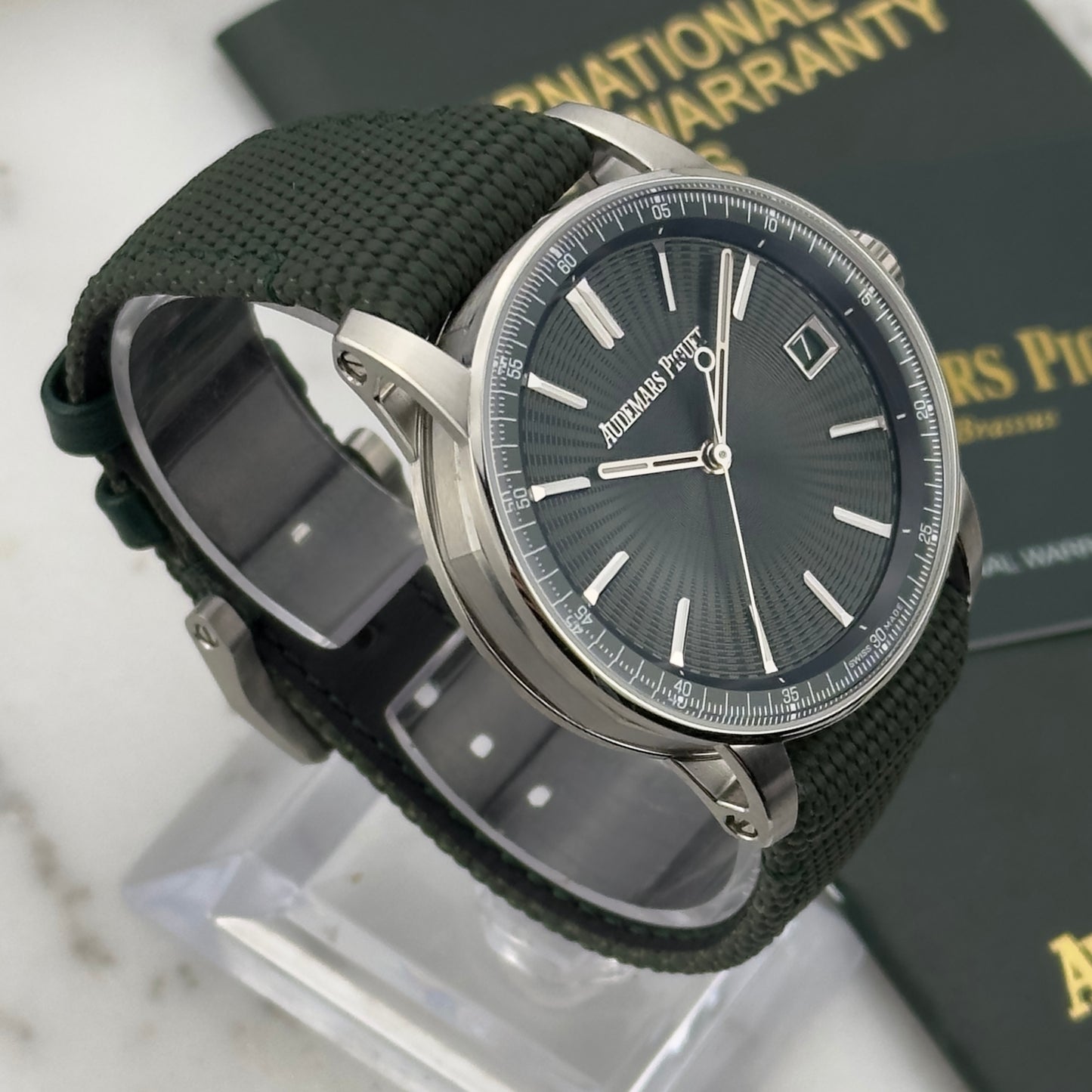 2024 Audemars Piguet Code 11.59 Green | 15210ST.OO.A056KB.01 | Full Set