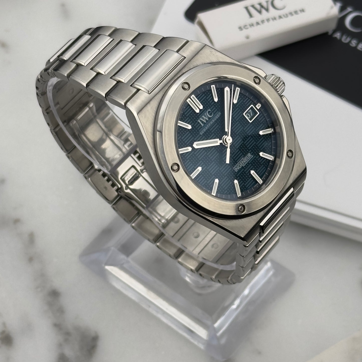 2025 IWC Ingenieur Aqua Dial | IW328903 | Full Set