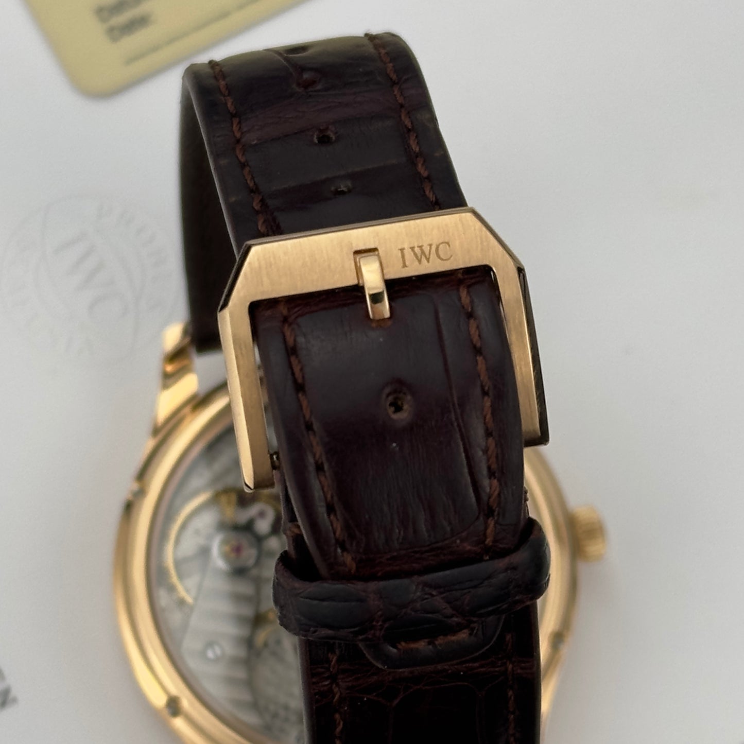 IWC Portugieser Hand Wound Rose Gold | IW545406 | Full set