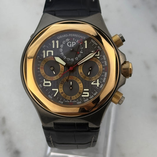 Girard-Perregaux Laureato Evo3 Titanium/Rose Gold | 80180-26-212-FK6A