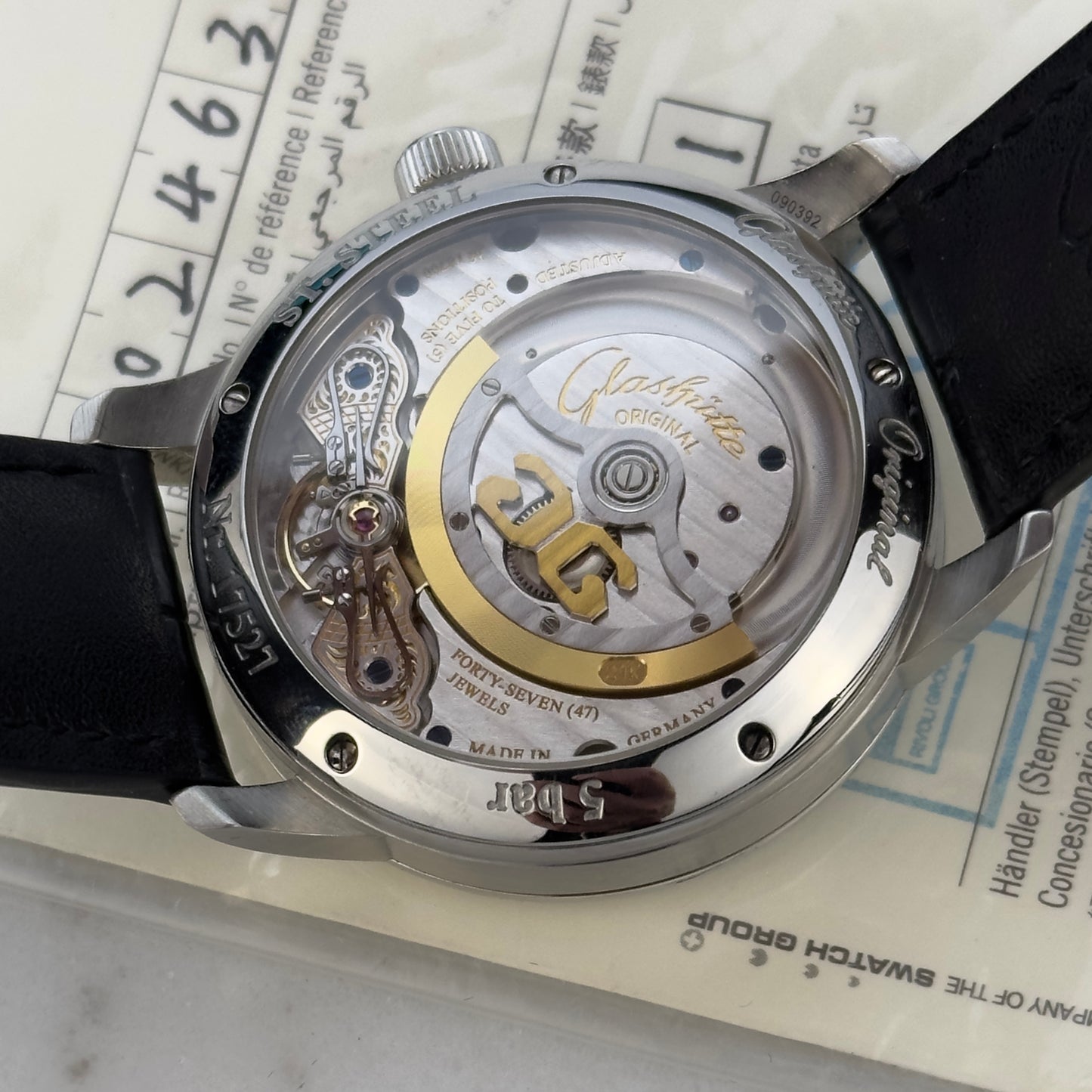 2021 Glashütte Original PanomaticLunar Blue | 1-90-02-46-32-61 | Full Set