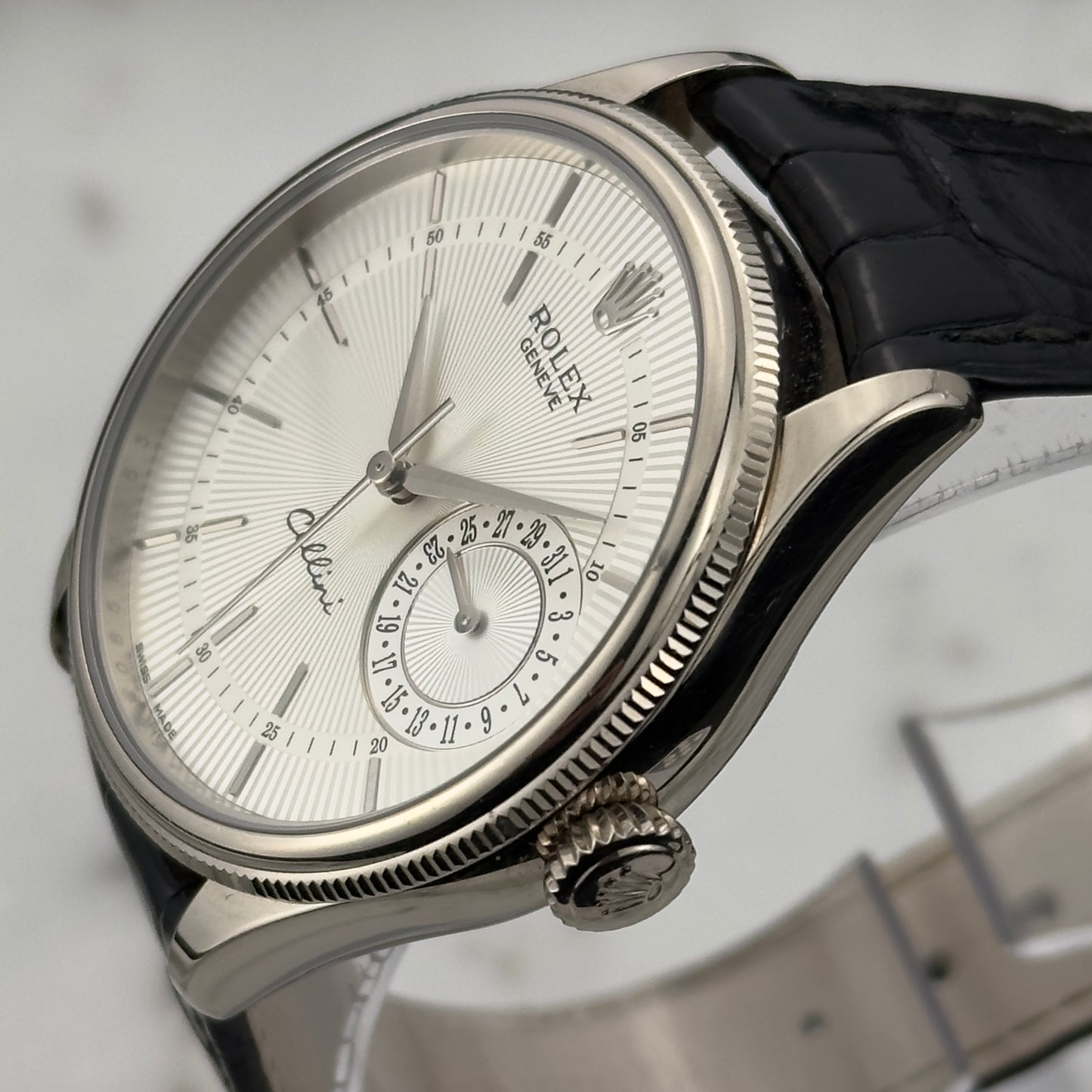 Rolex Cellini Date | White Gold | 50519