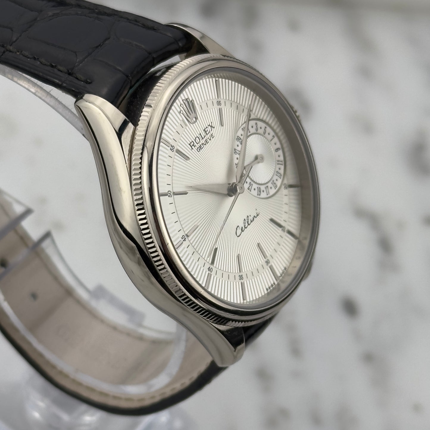 Rolex Cellini Date | White Gold | 50519