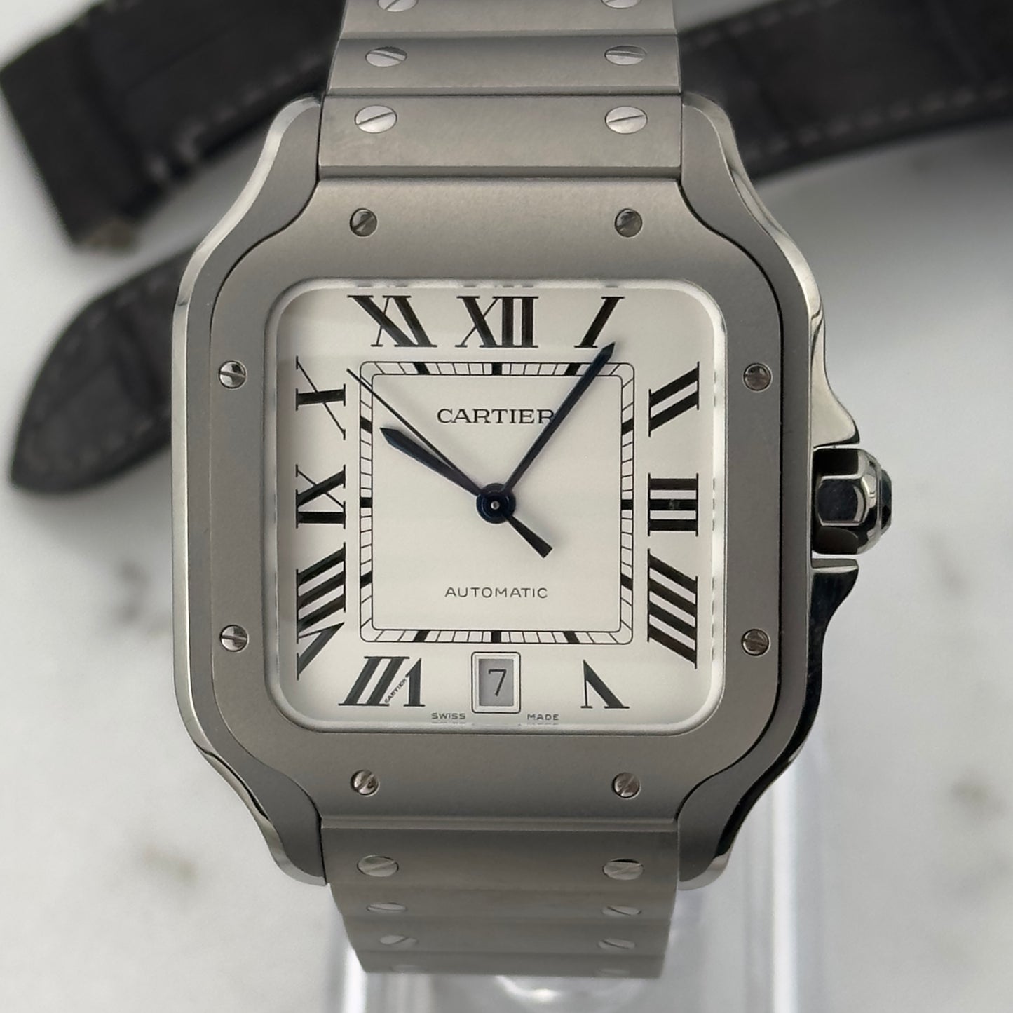 2025 Cartier Santos de Cartier Large Titanium | WSSA0089 | Under Warranty