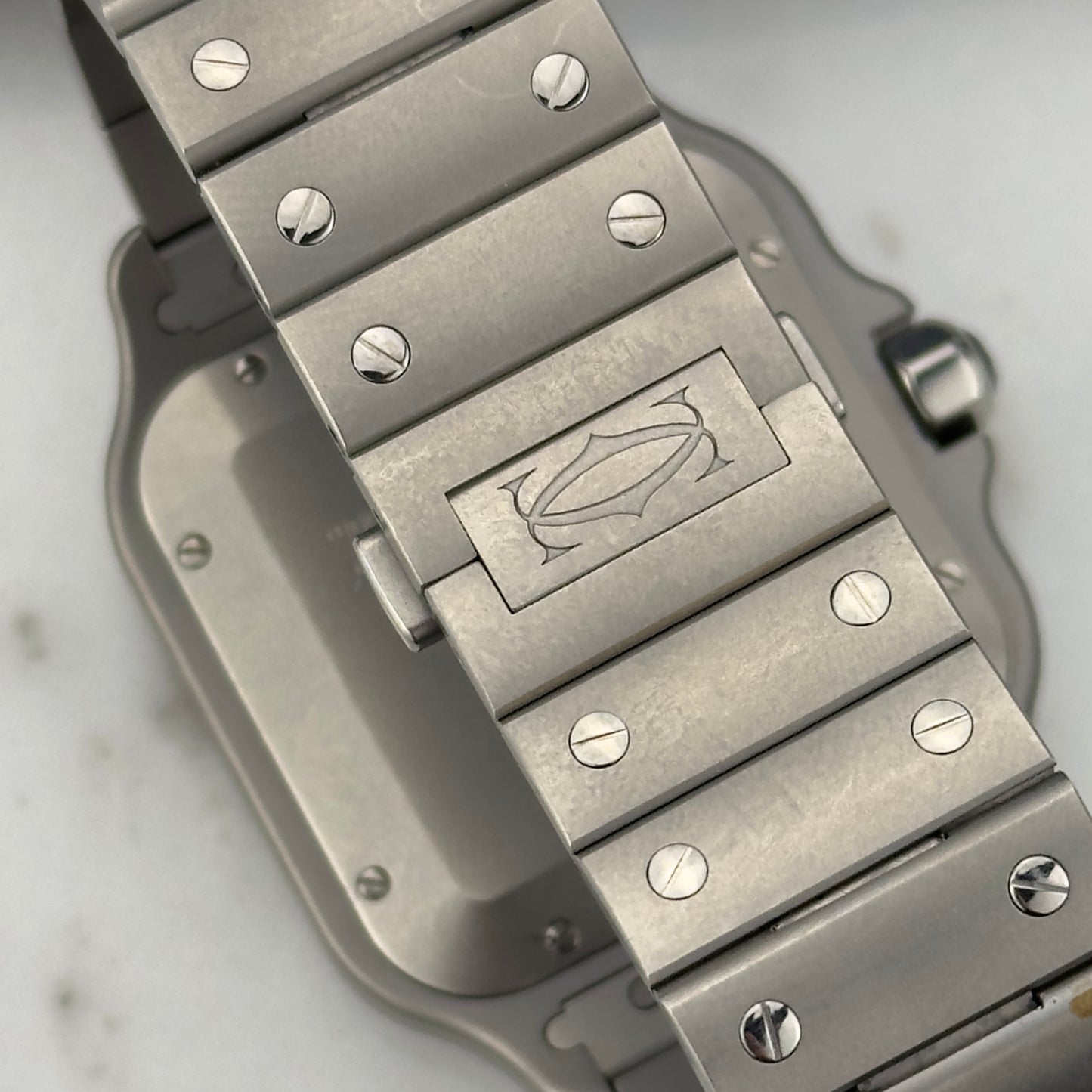 2025 Cartier Santos de Cartier Large Titanium | WSSA0089 | Under Warranty