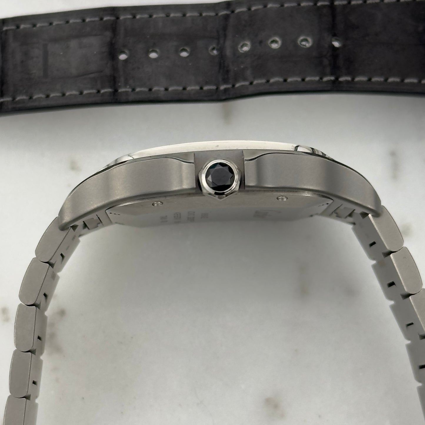 2025 Cartier Santos de Cartier Large Titanium | WSSA0089 | Under Warranty