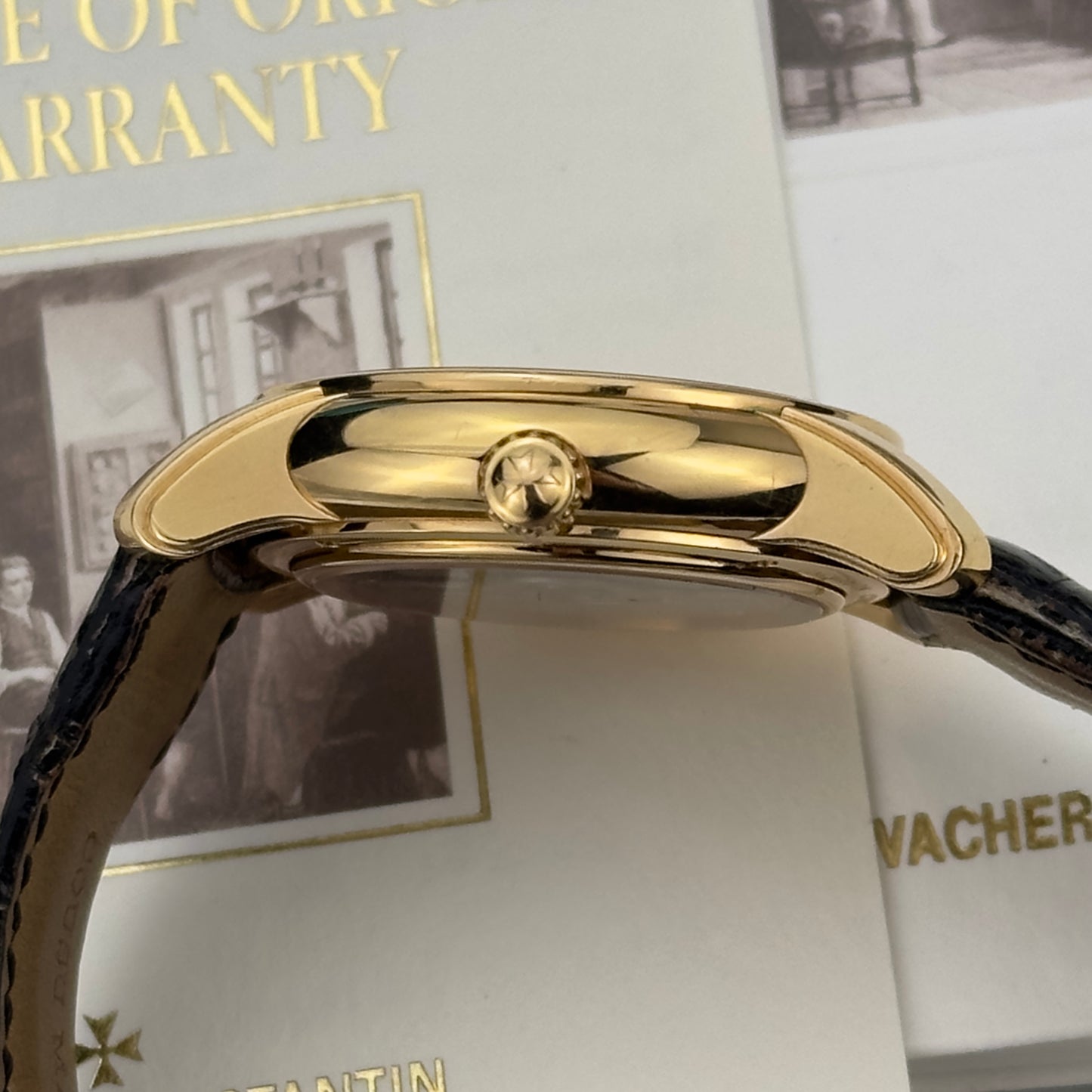 2000's Vacheron Constantin Patrimony 31 Day Retrograde Rose Gold | 47245/000R-8775 | Papers