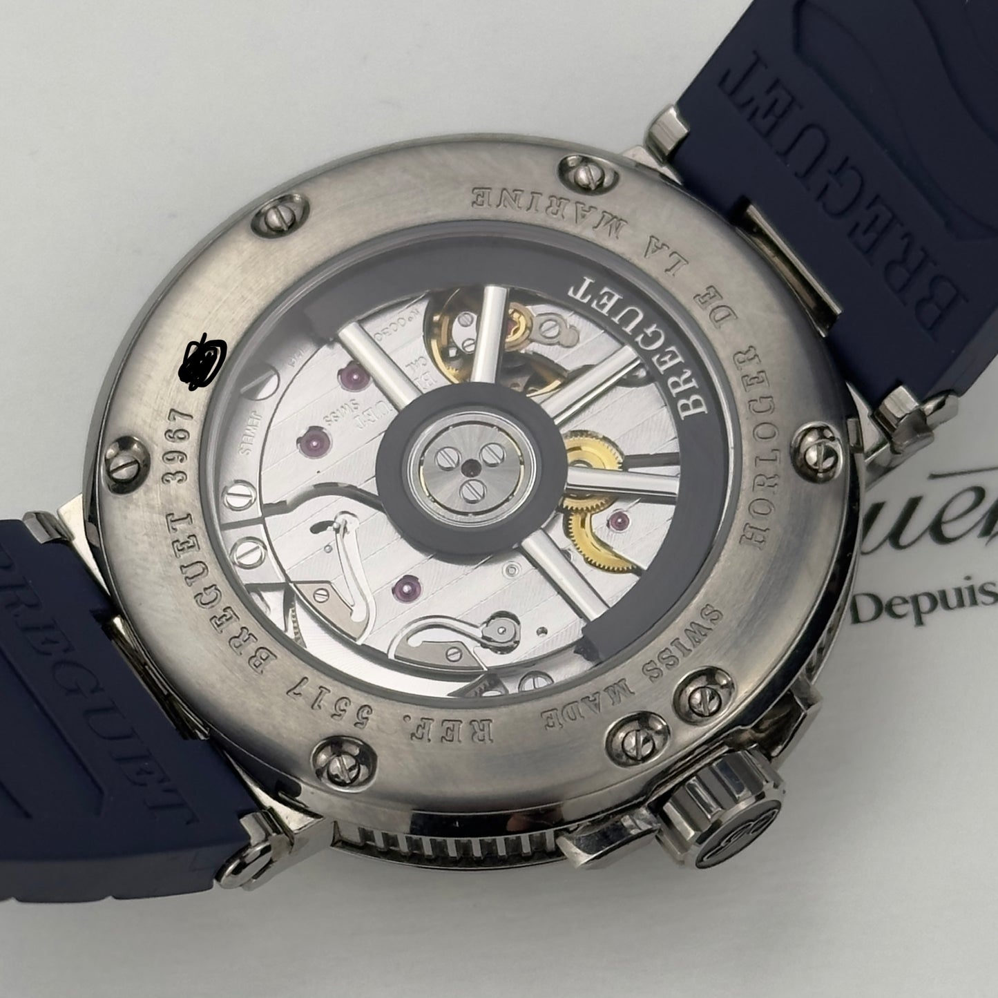 2024 Breguet Marine 5517 Blue | 5517TI | Full Set