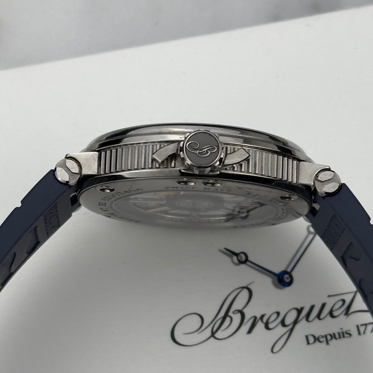 2024 Breguet Marine 5517 Blue | 5517TI | Full Set