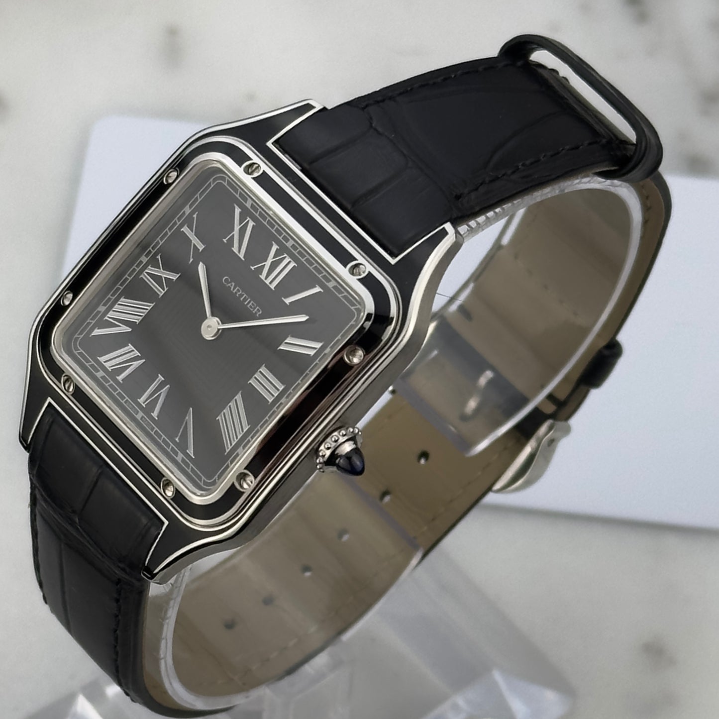 Cartier Santos-Dumont Large Model WSSA0046 | Full Set