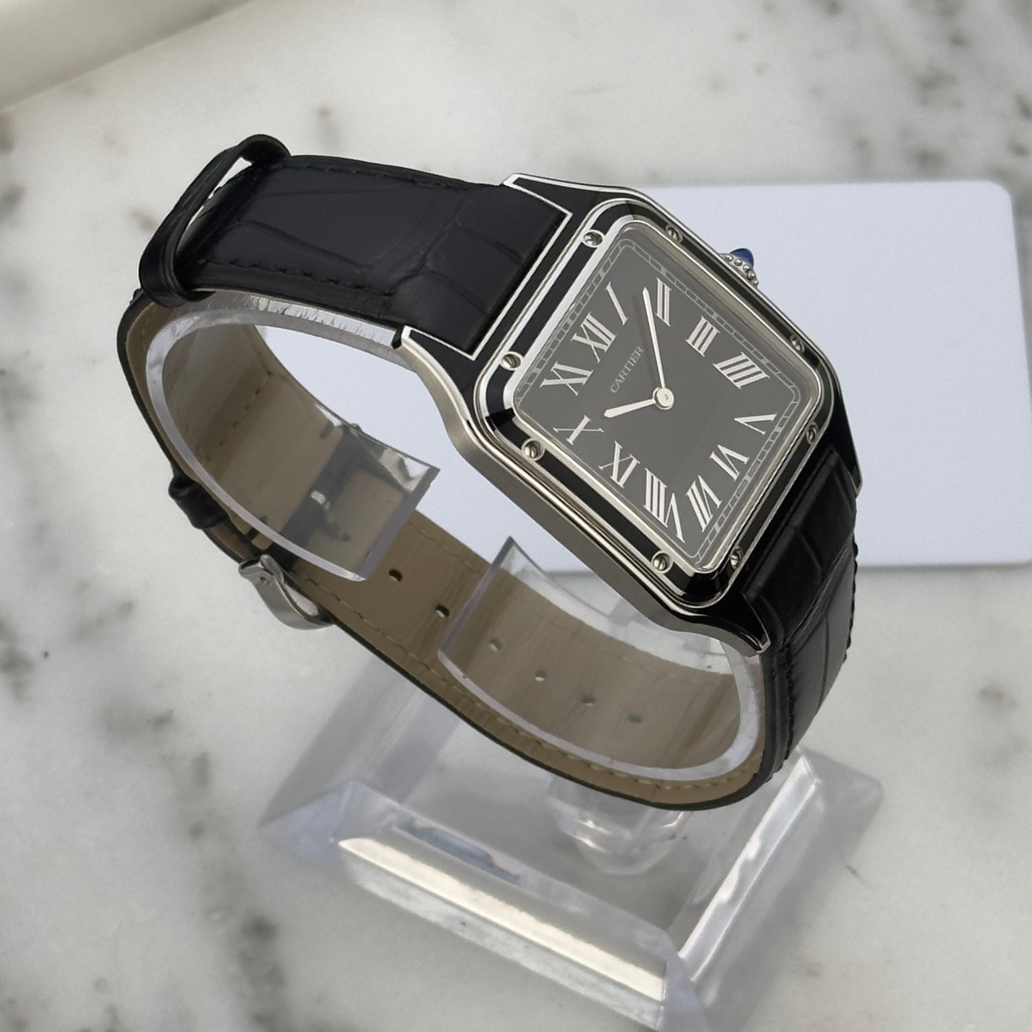 Cartier Santos-Dumont Large Model WSSA0046 | Full Set