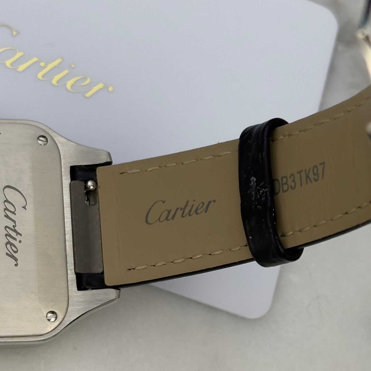 Cartier Santos-Dumont Large Model WSSA0046 | Full Set