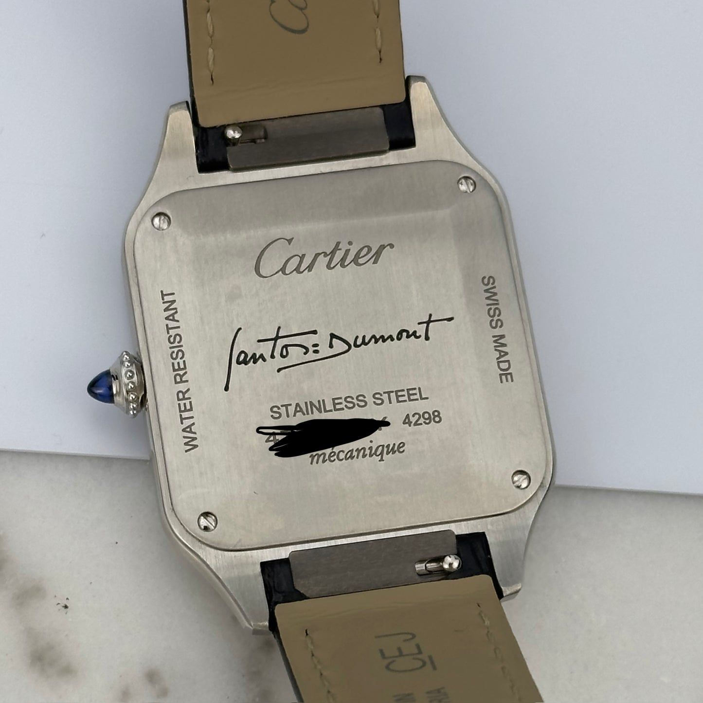 Cartier Santos-Dumont Large Model WSSA0046 | Full Set