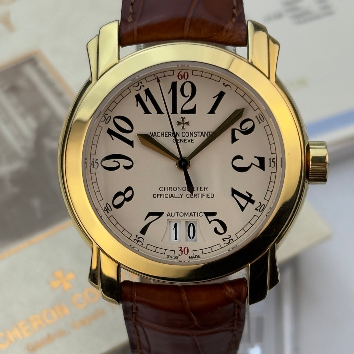 Vacheron Constantin Malte Big Date Yellow Gold | 42015/000J