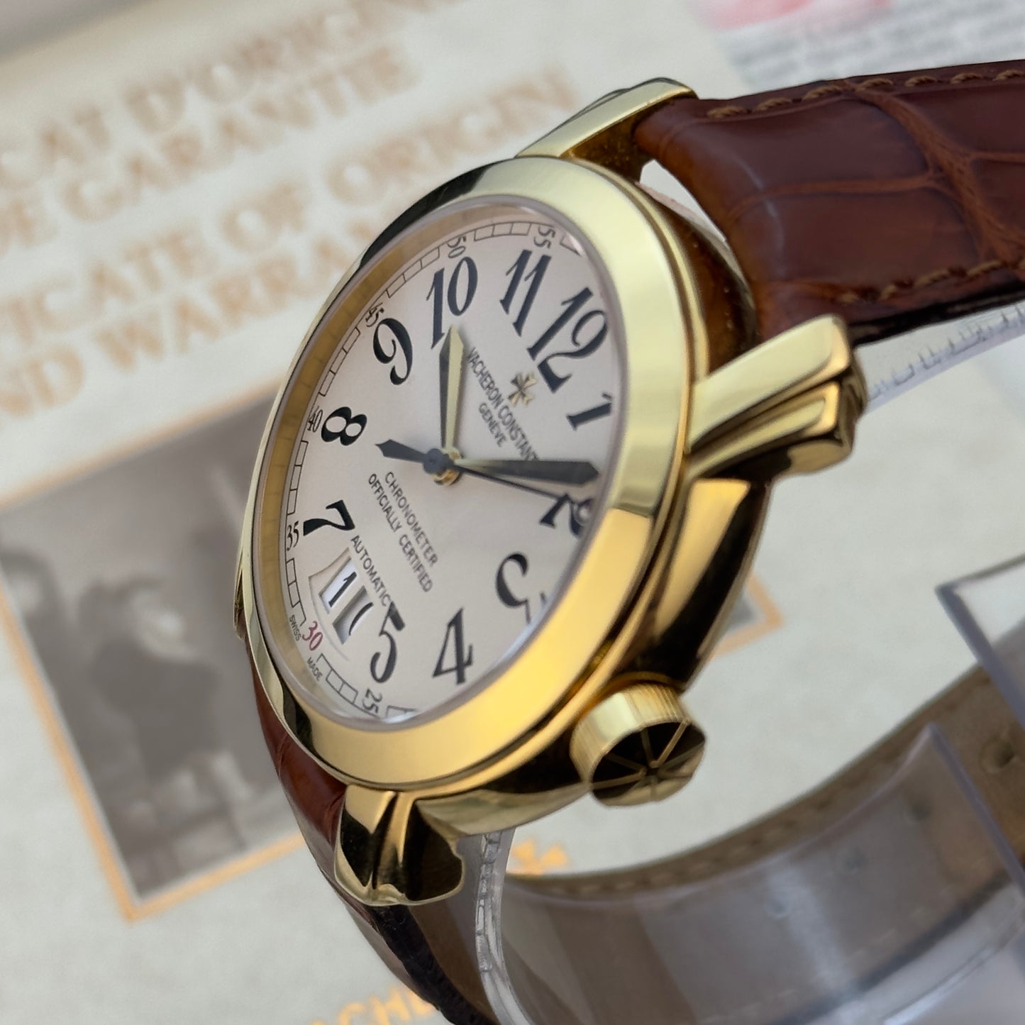 Vacheron Constantin Malte Big Date Yellow Gold | 42015/000J