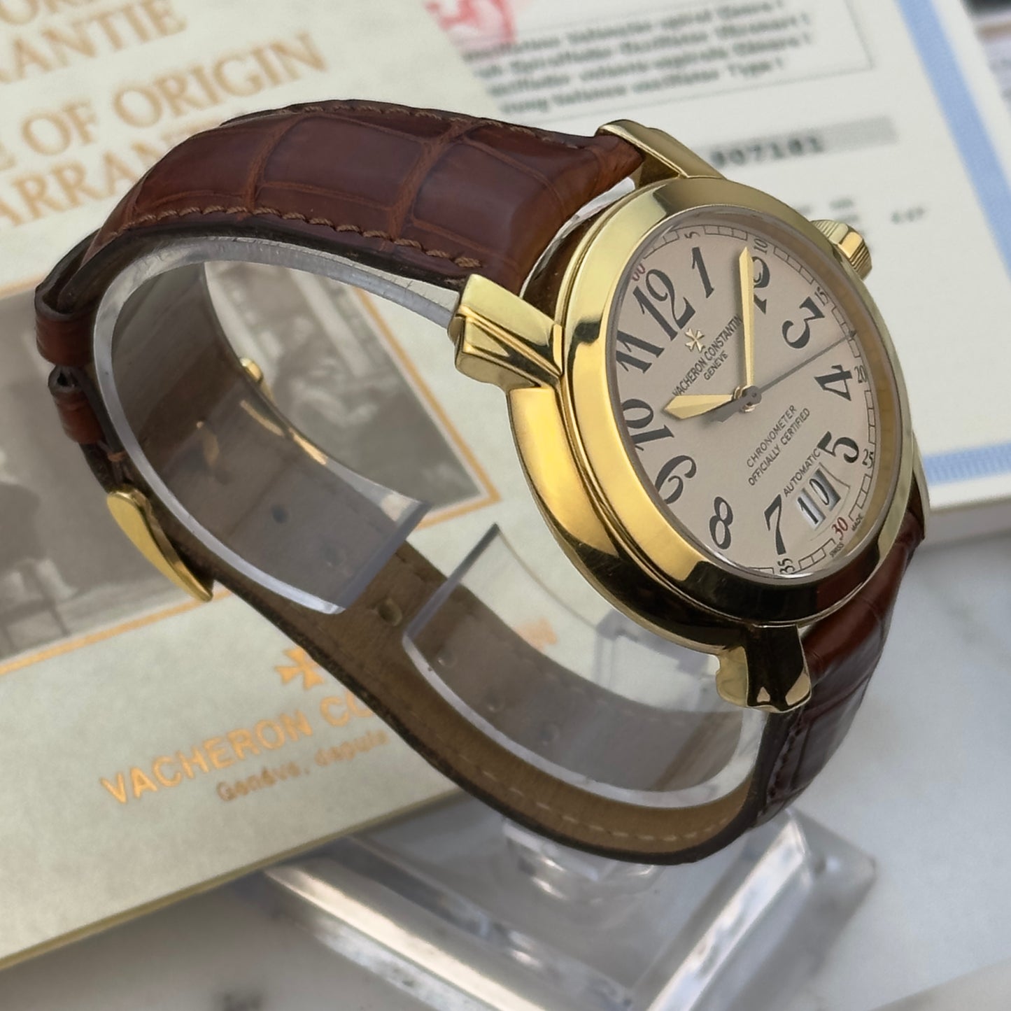 Vacheron Constantin Malte Big Date Yellow Gold | 42015/000J