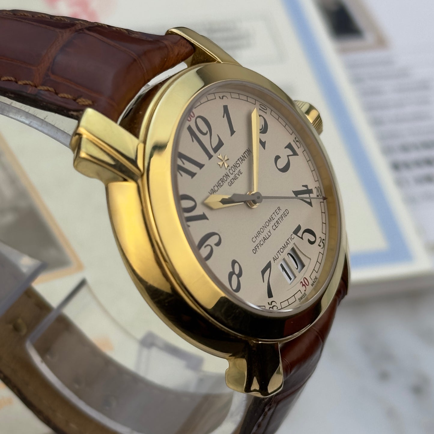 Vacheron Constantin Malte Big Date Yellow Gold | 42015/000J
