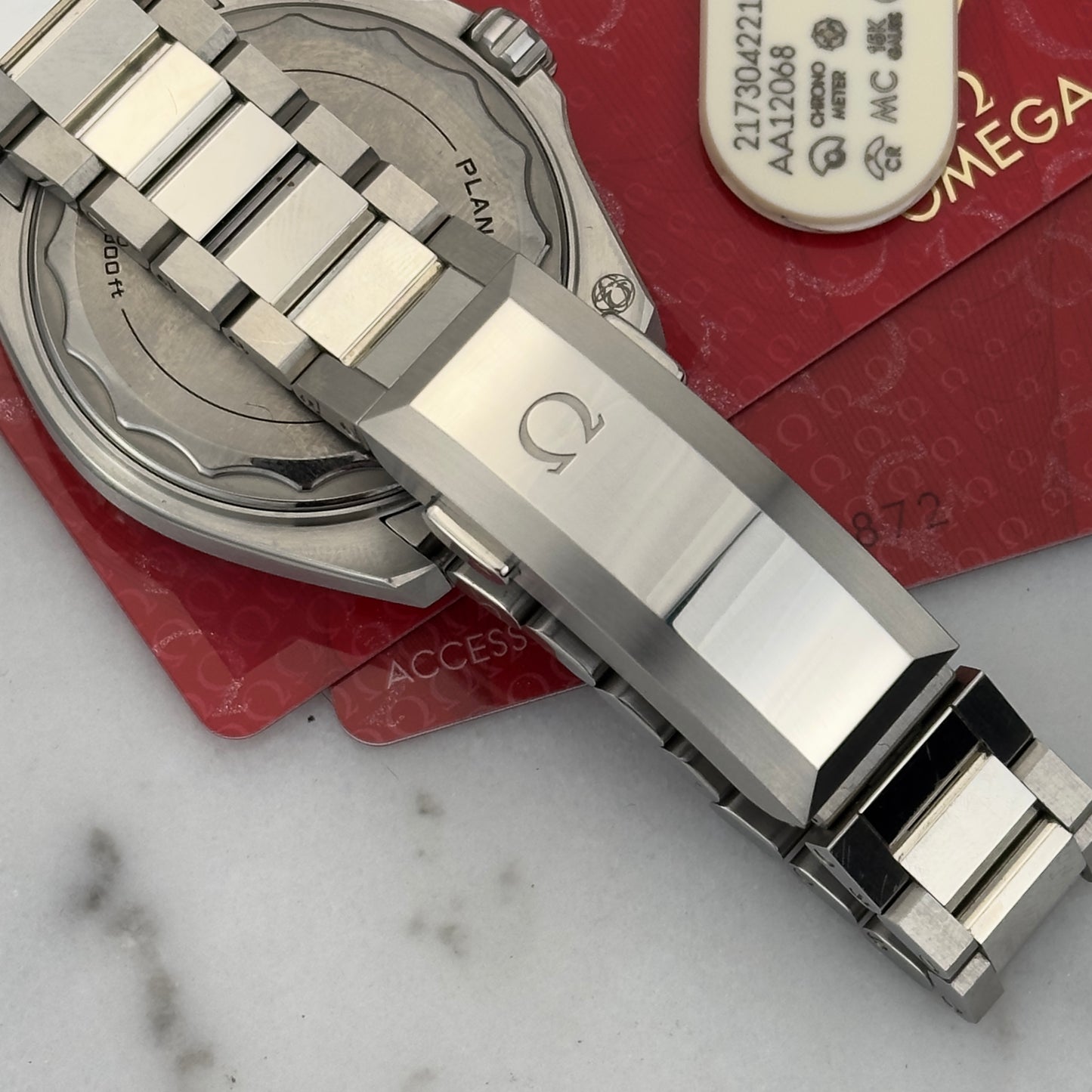 2026 Omega Seamaster Planet Ocean 600M | 217.30.42.21.01.002 | Full Set
