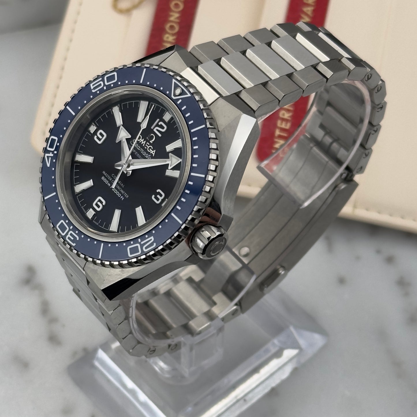 2026 Omega Seamaster Planet Ocean 600M | 217.30.42.21.01.002 | Full Set