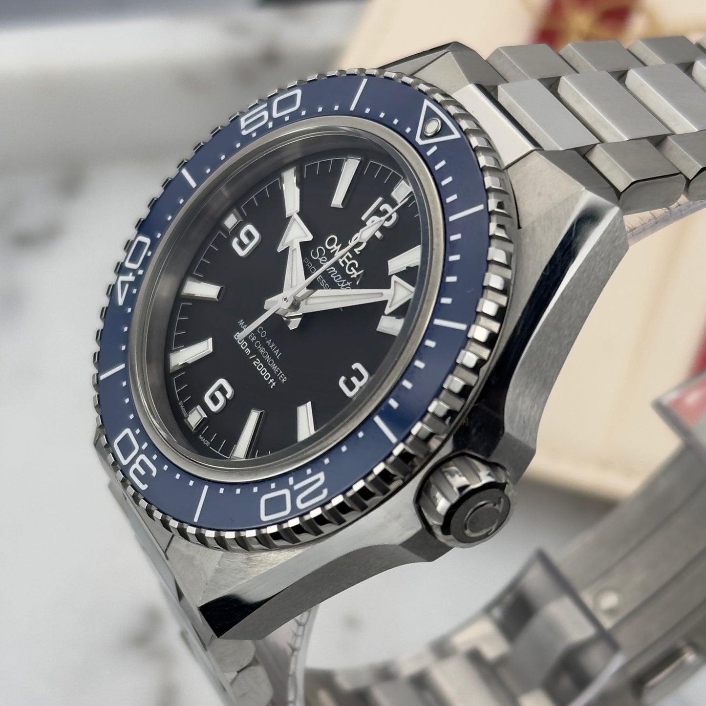 2026 Omega Seamaster Planet Ocean 600M | 217.30.42.21.01.002 | Full Set